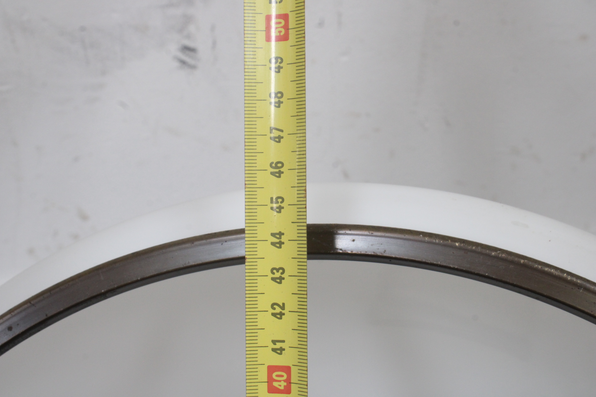 Hanglamp met witte glazen kap'' – foto 7 – kavel bij GSD Auctions, Zoeterwoude