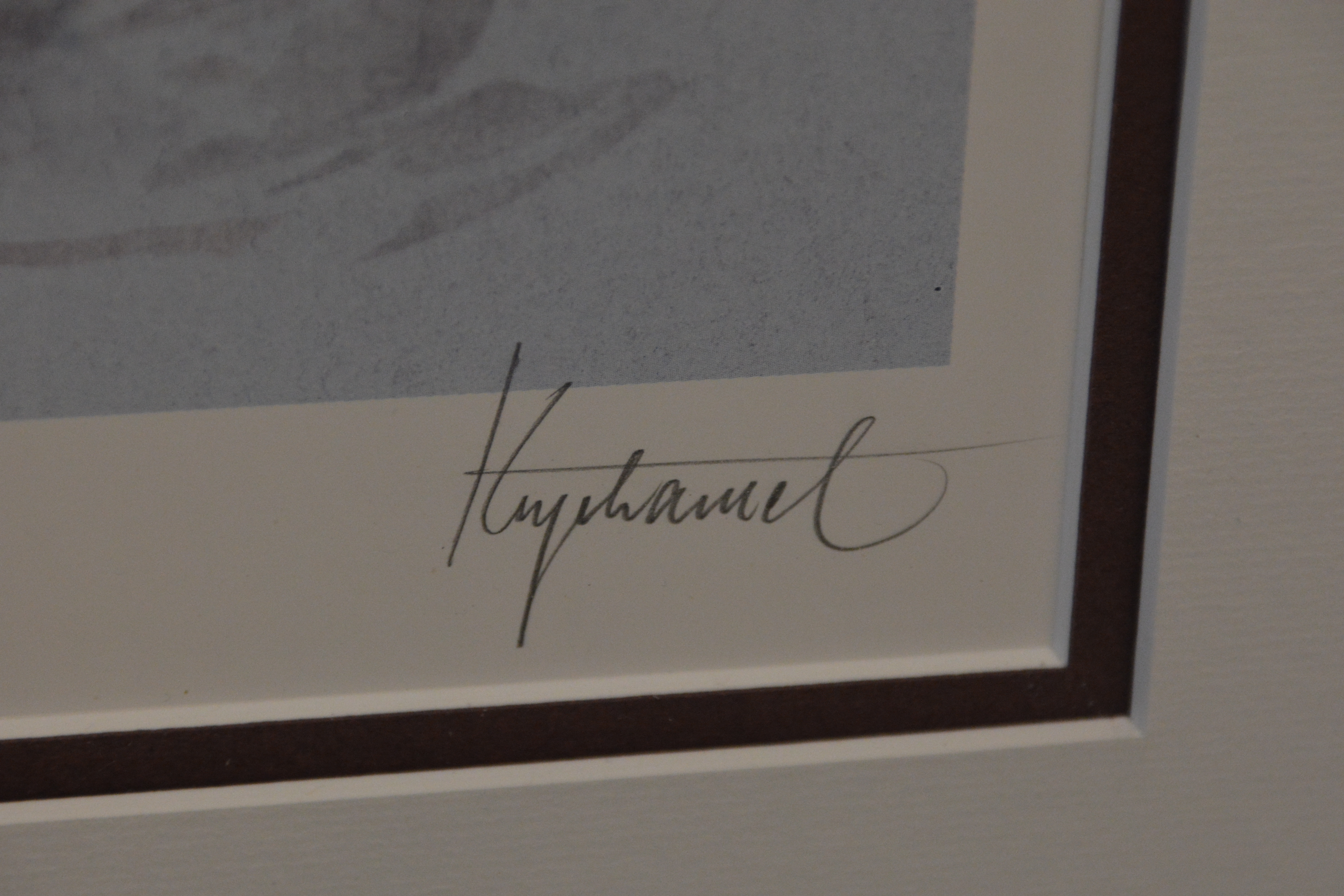 Ingelijste aquarel van een boeket bloemen. Door Hugeamel'' – foto 6 – kavel bij GSD Auctions, Zoeterwoude
