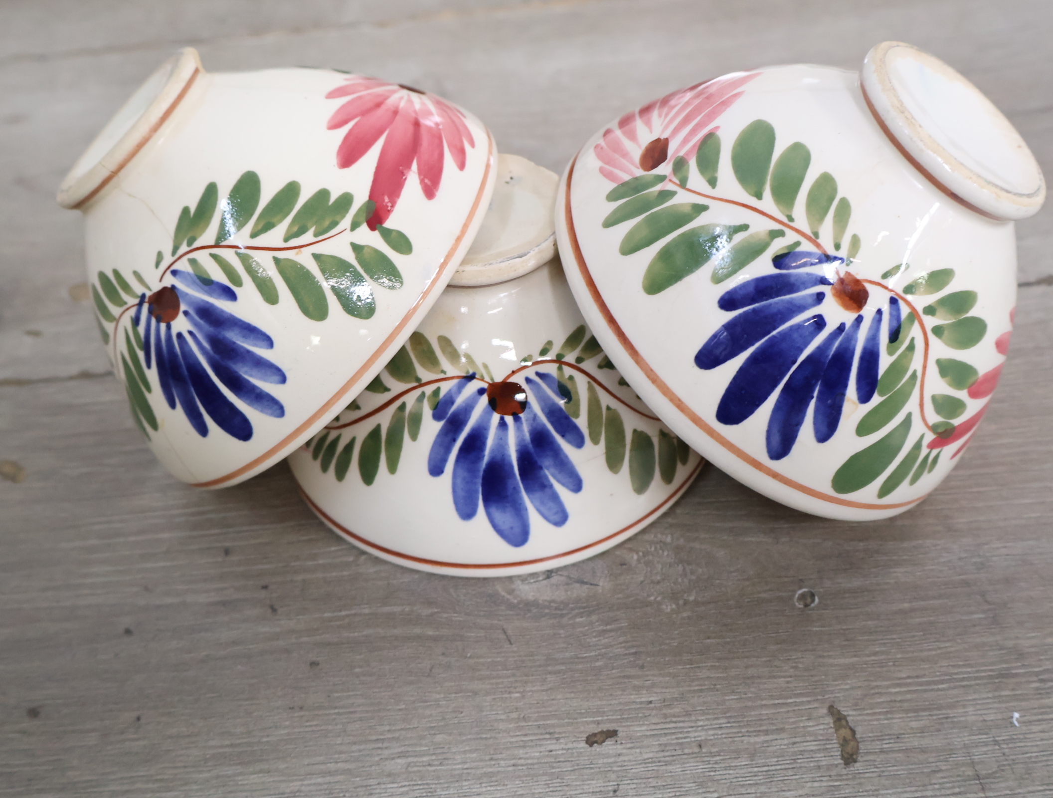 Set Servies - Boerenbont-stijl'' – foto 9 – kavel bij GSD Auctions, Zoeterwoude