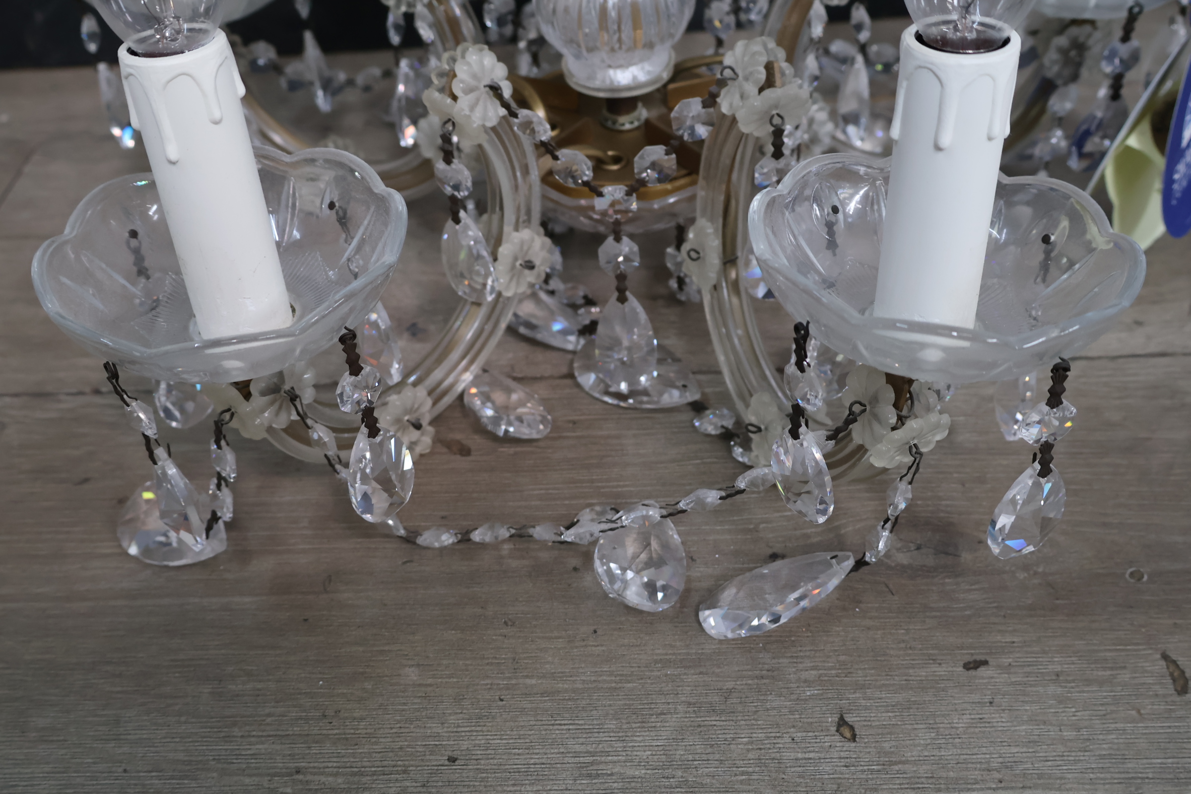 Kristallen kroonluchter' – foto 7 – kavel bij GSD Auctions, Zoeterwoude