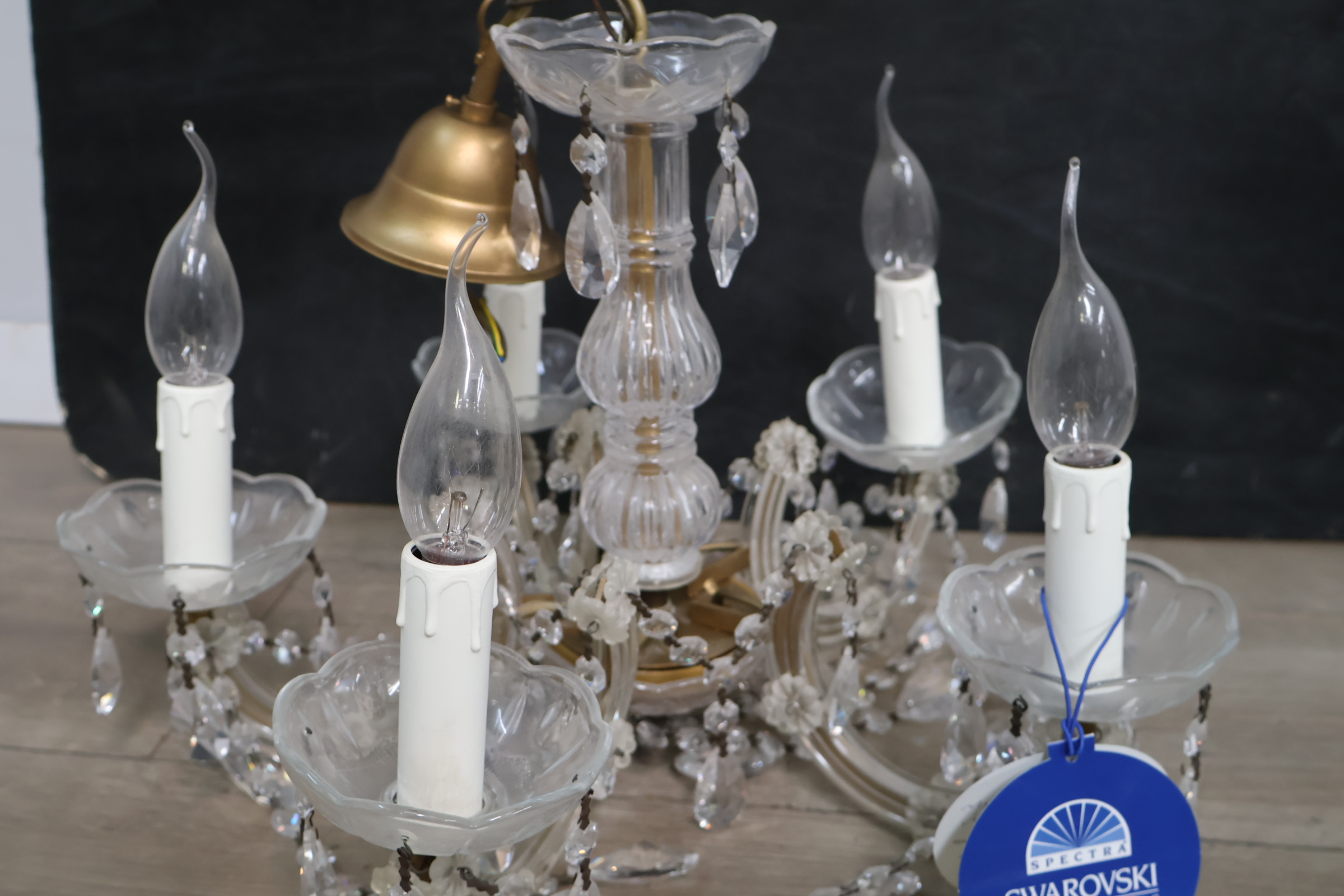 Kristallen kroonluchter' – foto 9 – kavel bij GSD Auctions, Zoeterwoude