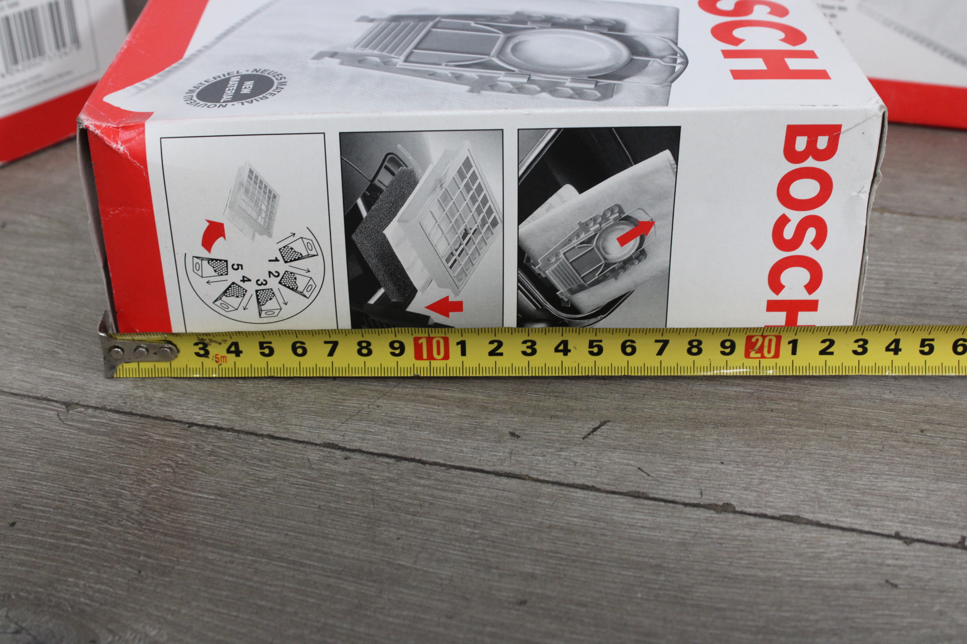 Bosch MEGAfilt SuperTEX stofzuigerzakken Typ P' – foto 10 – kavel bij GSD Auctions, Zoeterwoude
