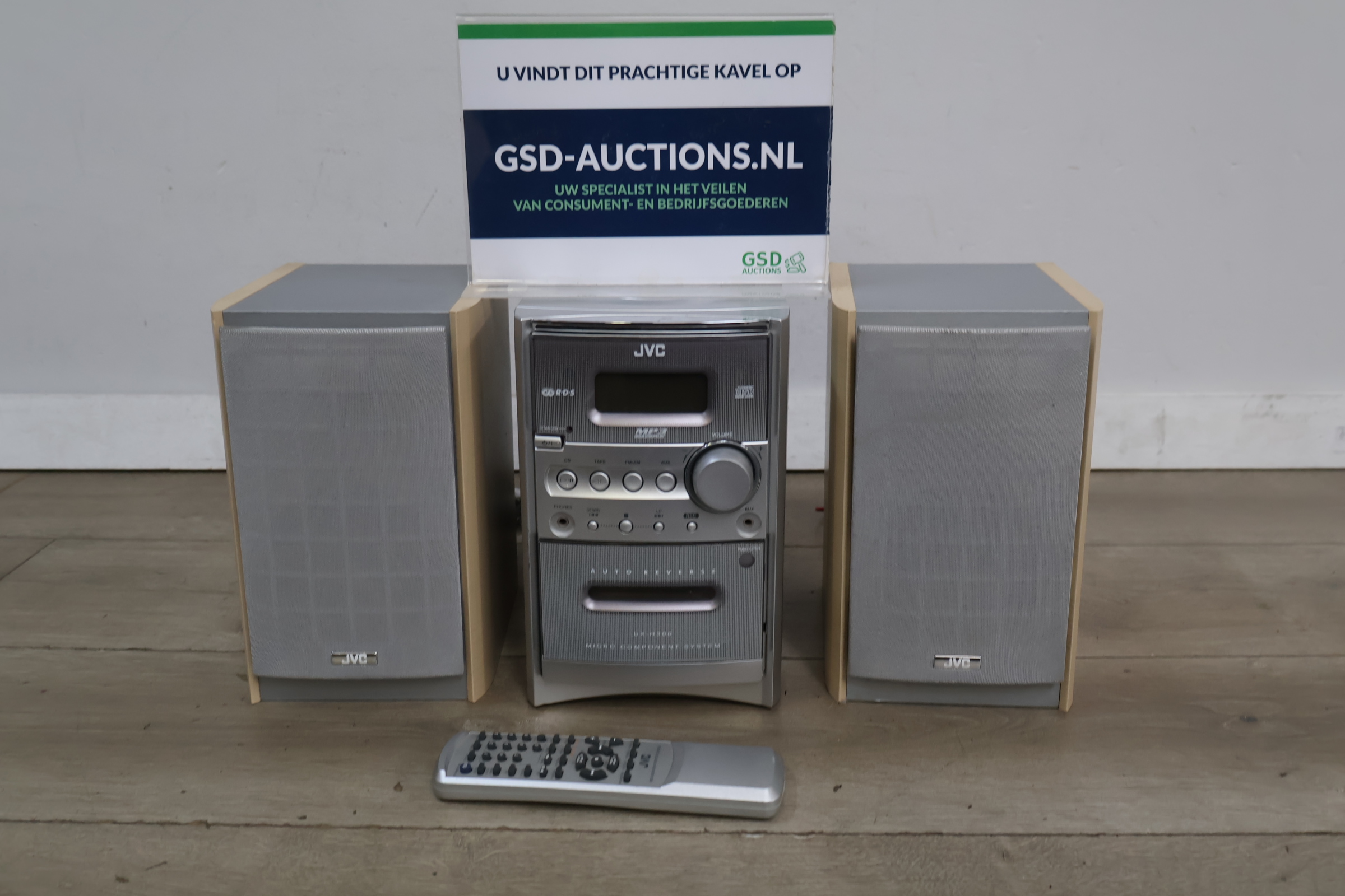 JVC Micro Component System UX-H300 – foto 2 – kavel bij GSD Auctions, Zoeterwoude