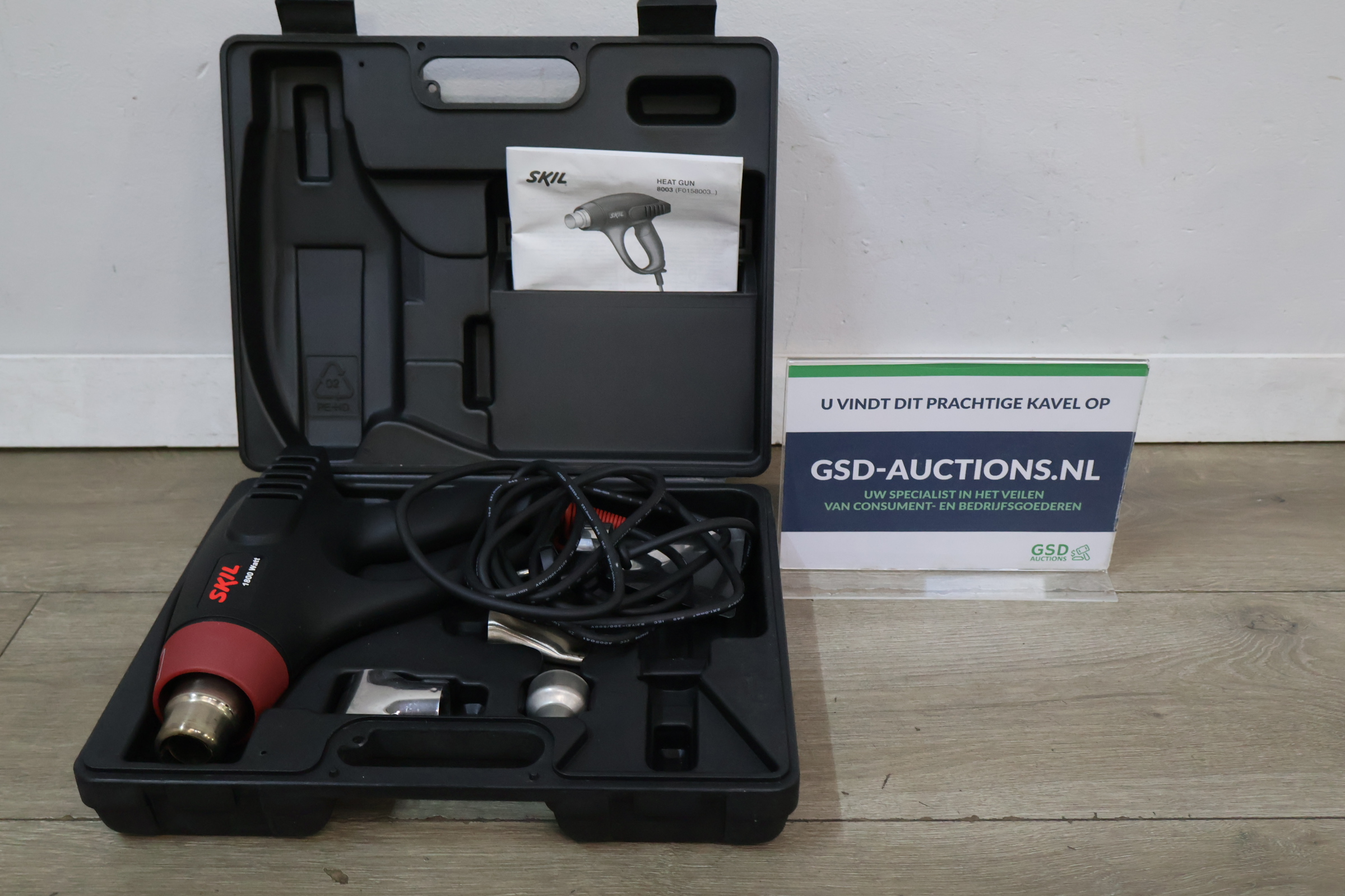 Skil Hittepistool met accessoires in koffer – foto 2 – kavel bij GSD Auctions, Zoeterwoude