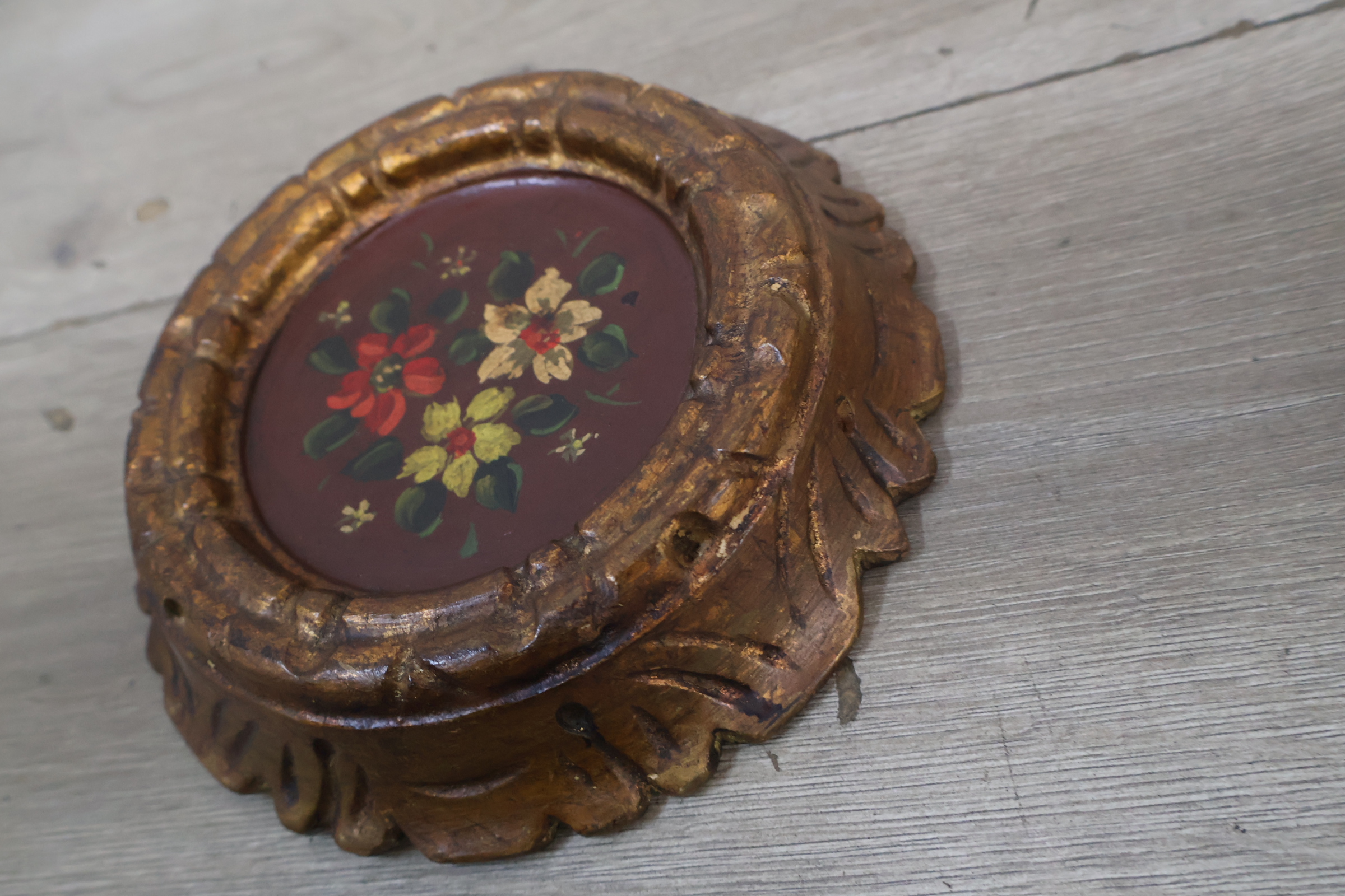 Antiek wanddecoratiestuk met bloemmotief – foto 5 – kavel bij GSD Auctions, Zoeterwoude