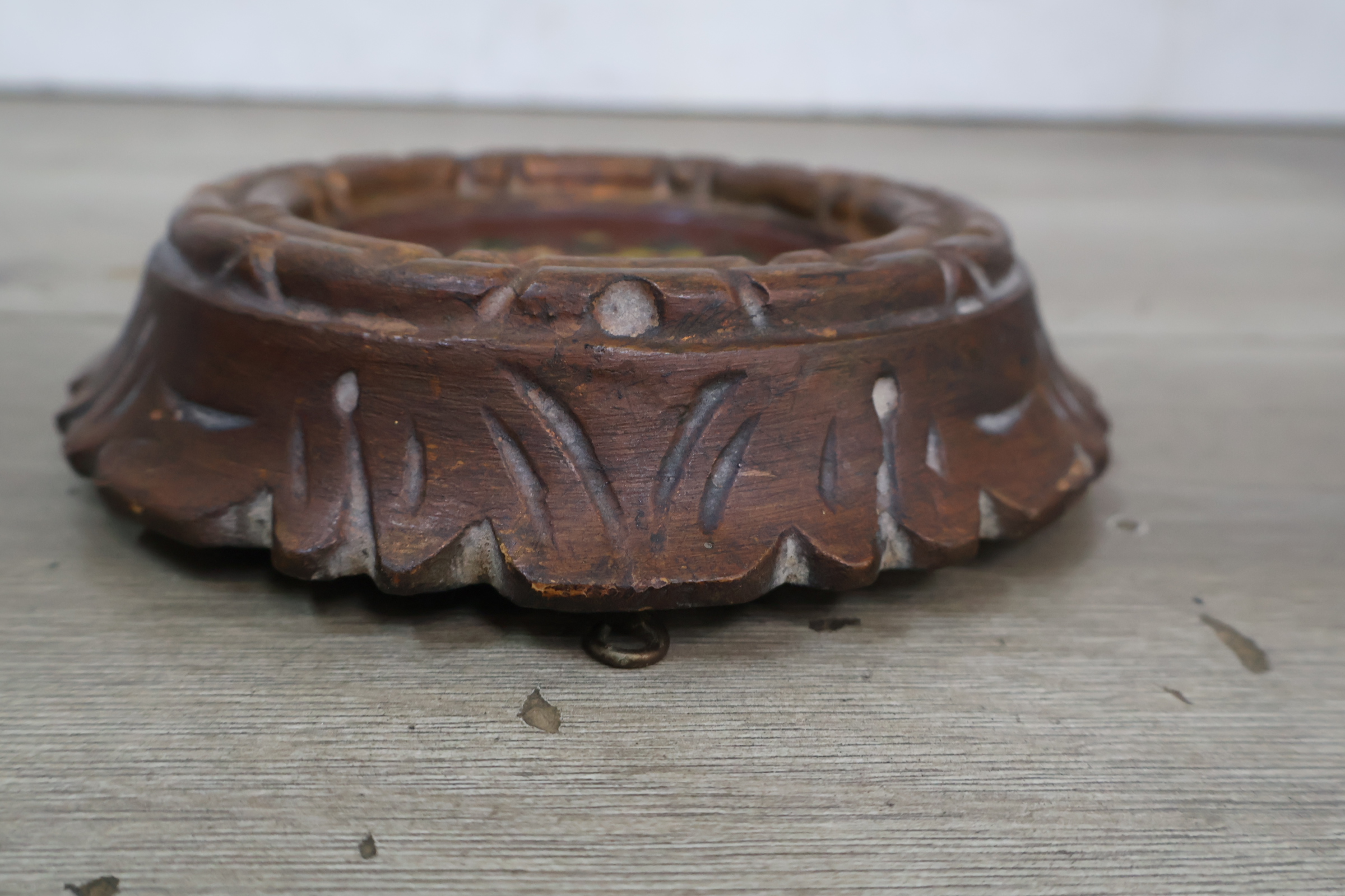 Antiek wanddecoratiestuk met bloemmotief – foto 8 – kavel bij GSD Auctions, Zoeterwoude