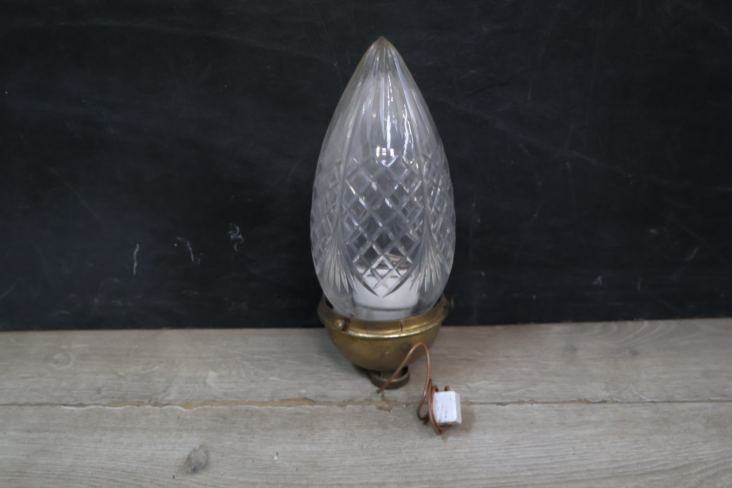 Antieke kristallen lamp – foto 3 – kavel bij GSD Auctions, Zoeterwoude