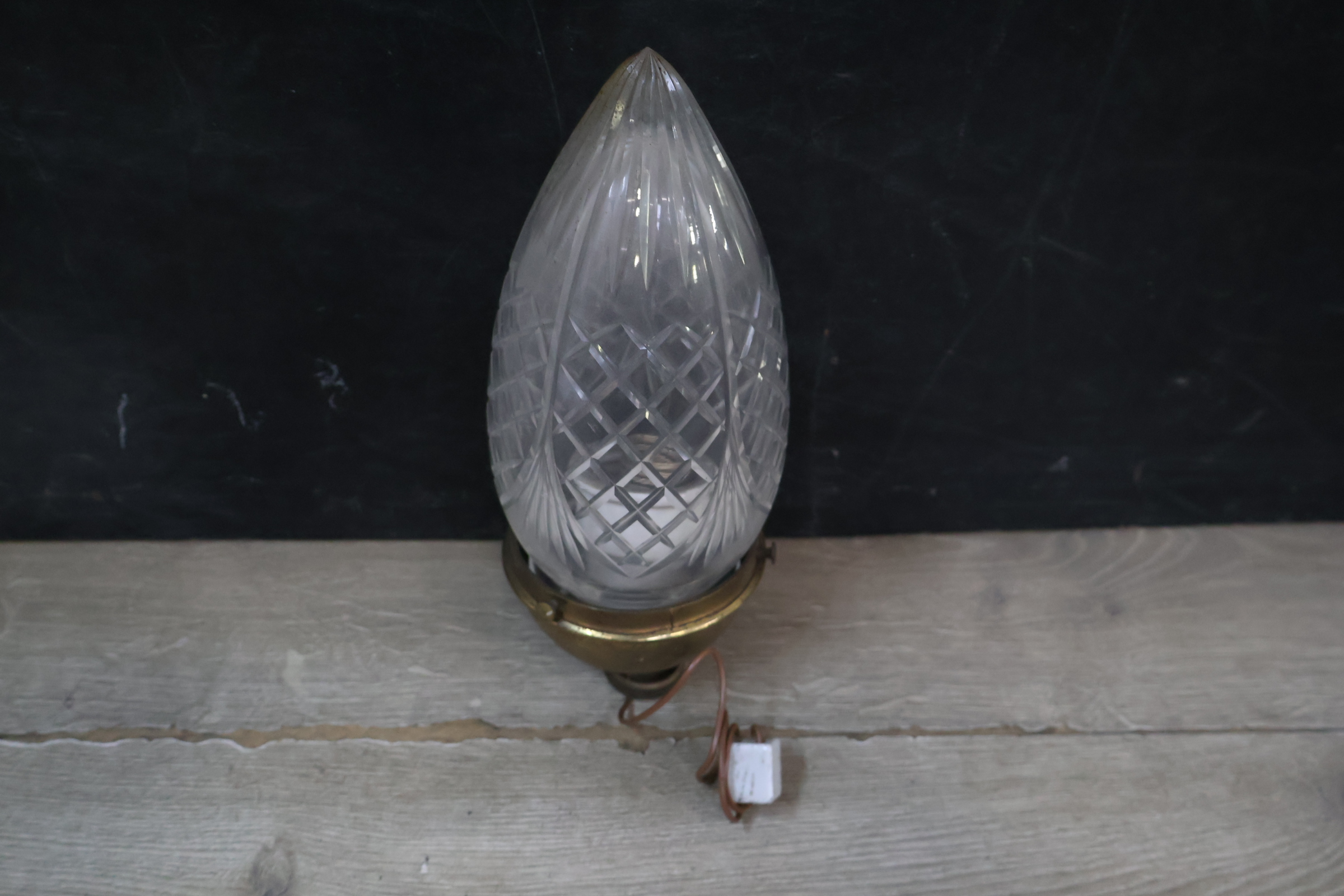 Antieke kristallen lamp – foto 4 – kavel bij GSD Auctions, Zoeterwoude