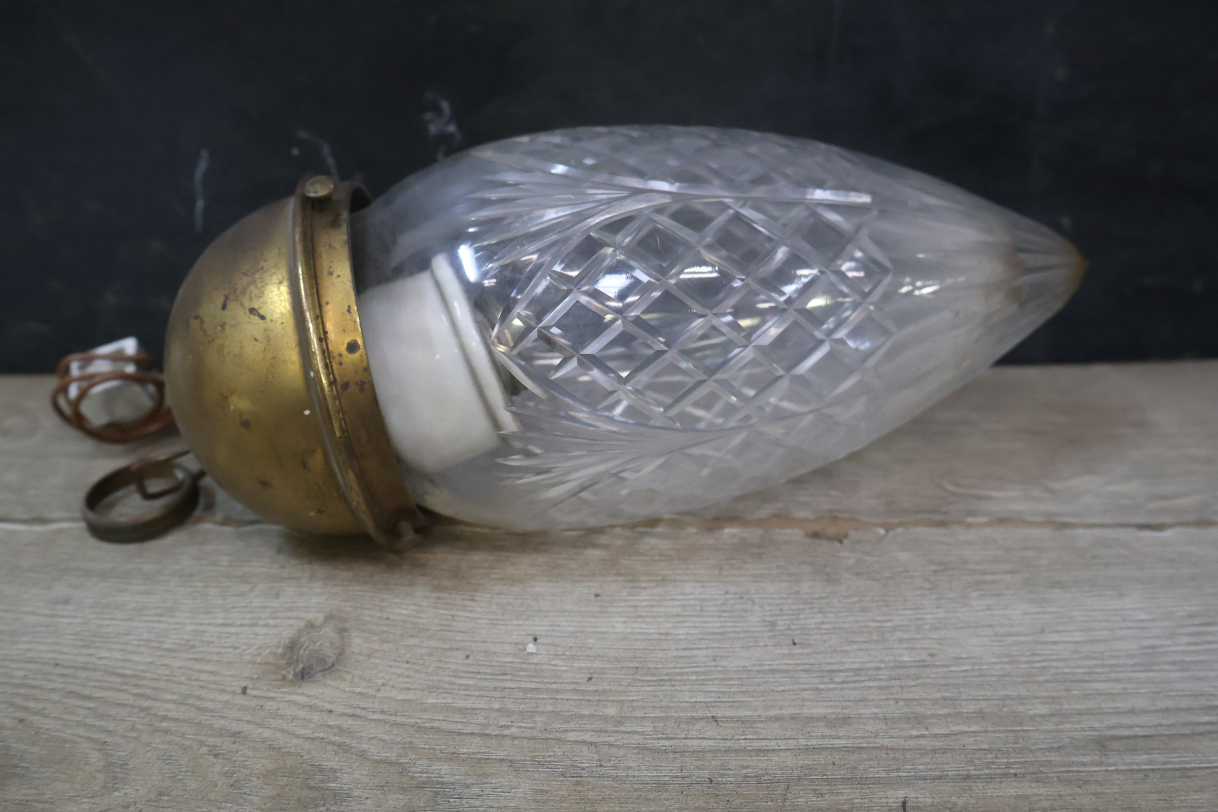 Antieke kristallen lamp – foto 8 – kavel bij GSD Auctions, Zoeterwoude