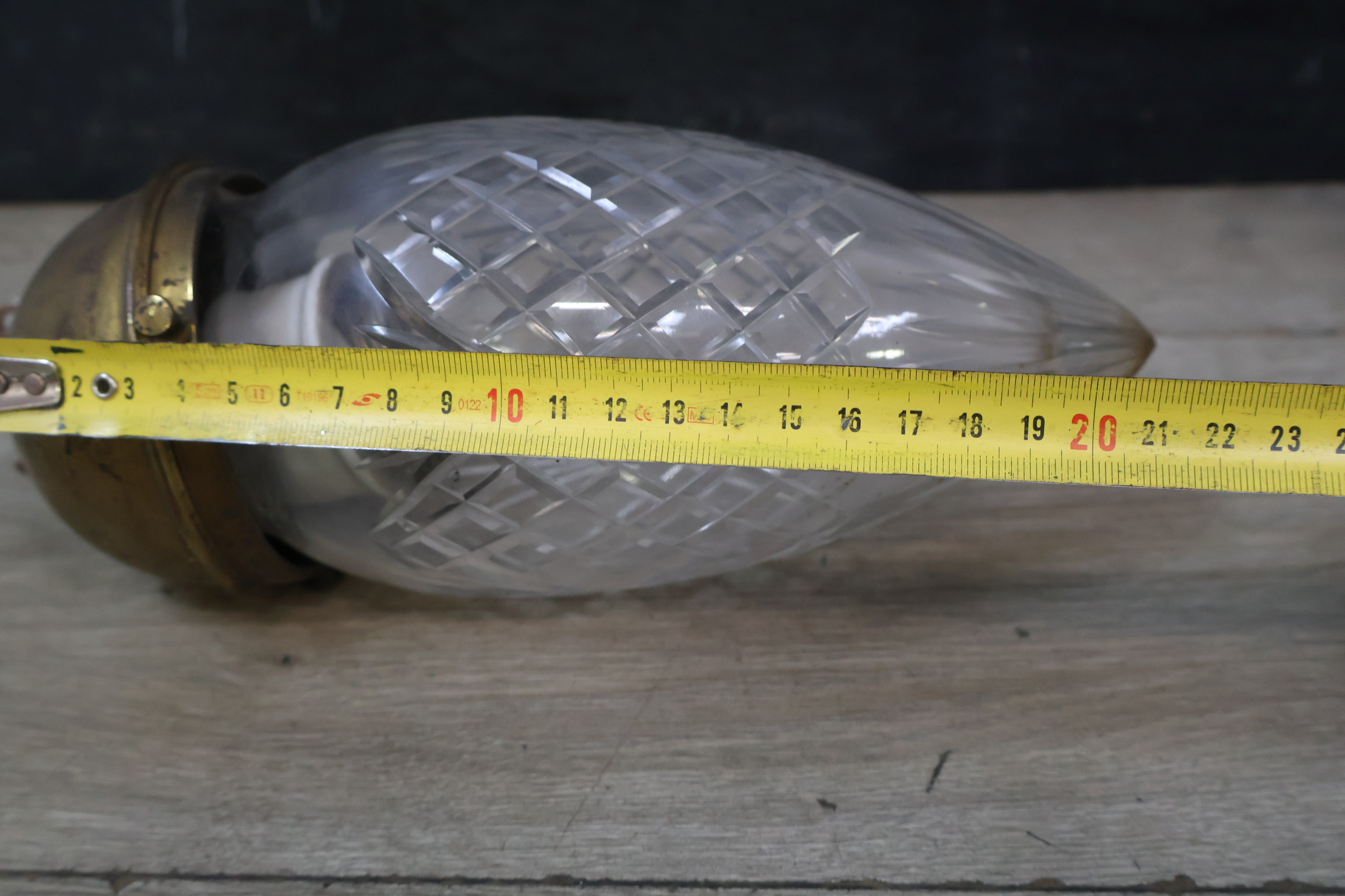 Antieke kristallen lamp – foto 10 – kavel bij GSD Auctions, Zoeterwoude