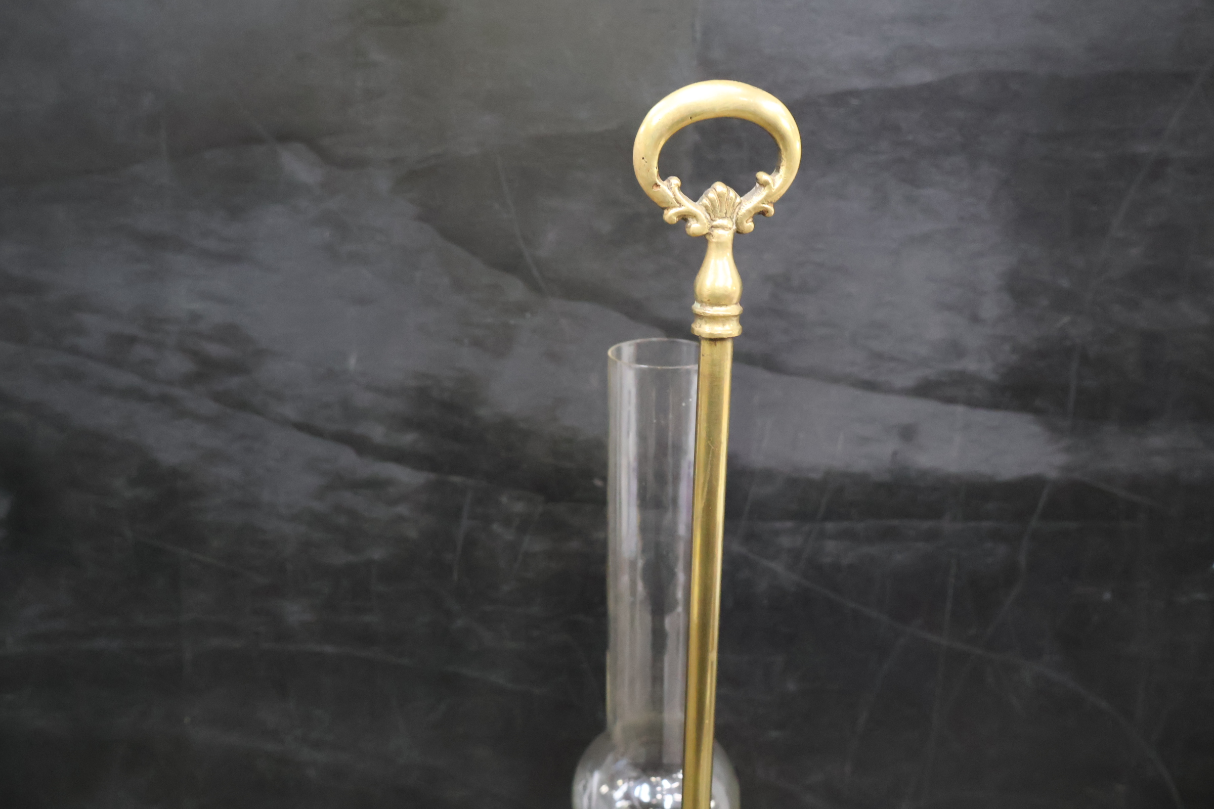 Antieke koperen olielamp – foto 5 – kavel bij GSD Auctions, Zoeterwoude