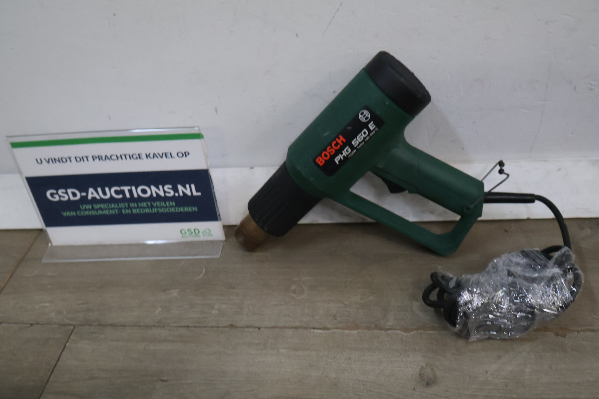 Bosch PHG 560 E heteluchtpistool – foto 2 – kavel bij GSD Auctions, Zoeterwoude