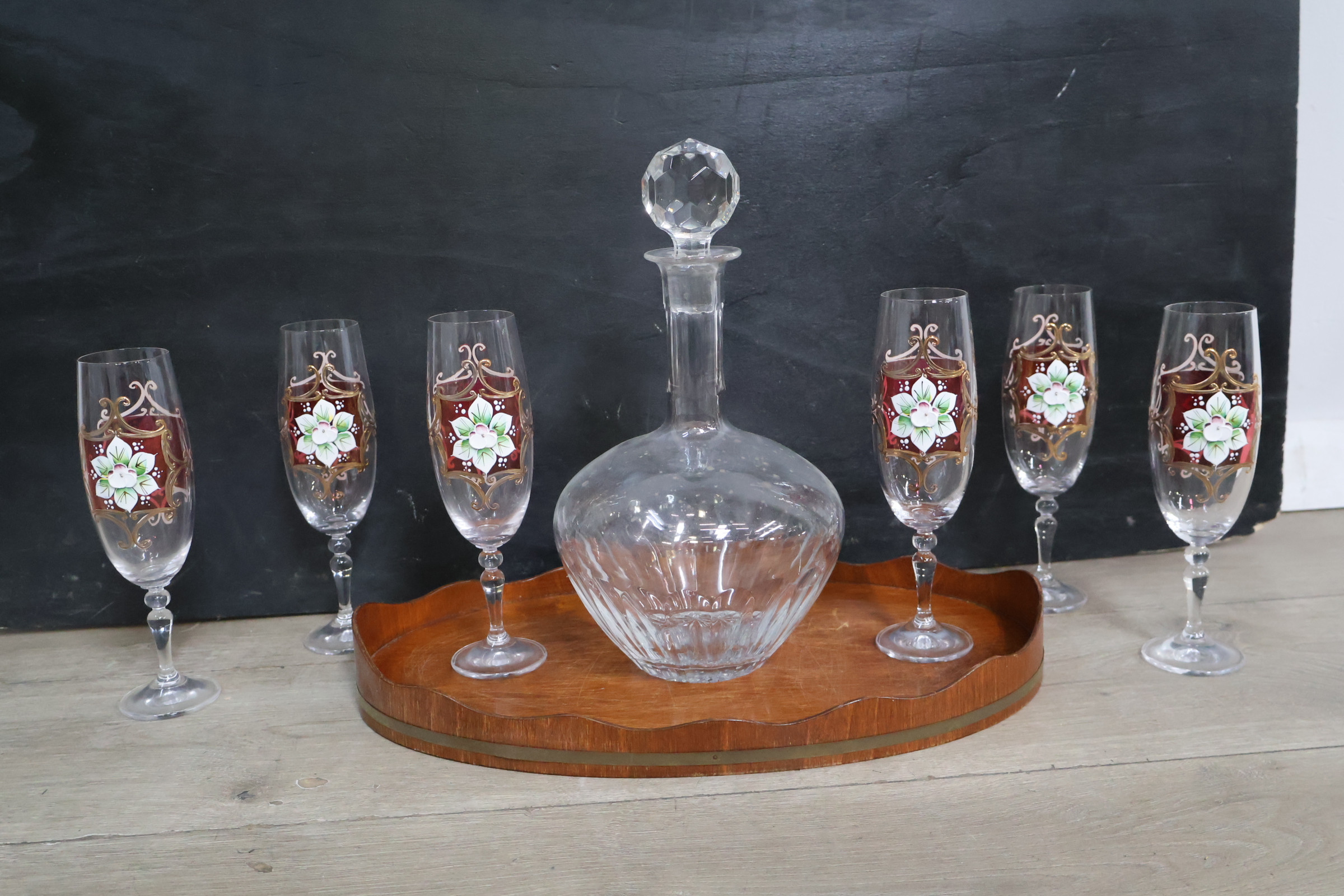 Kristallen Karaf met Glazen – foto 3 – kavel bij GSD Auctions, Zoeterwoude