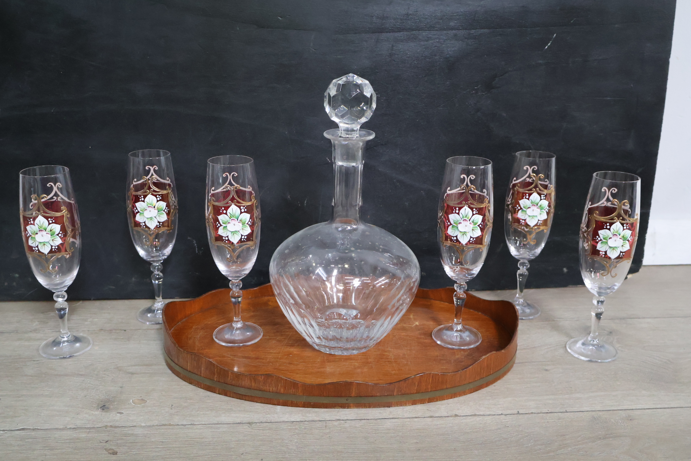 Kristallen Karaf met Glazen – foto 4 – kavel bij GSD Auctions, Zoeterwoude