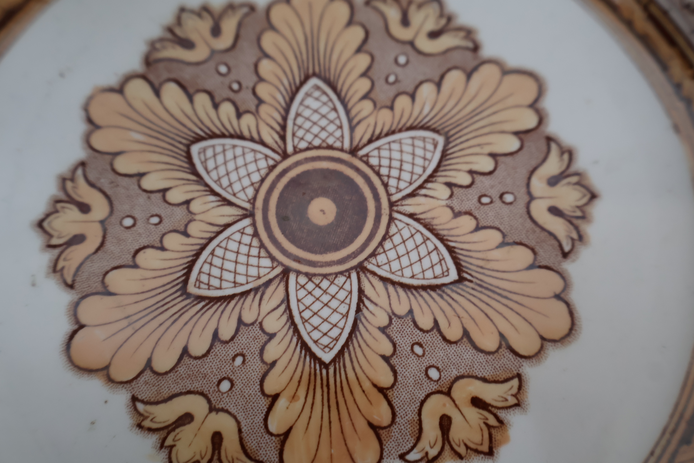 Set sierbordjes met bloem- en landschapmotief – foto 8 – kavel bij GSD Auctions, Zoeterwoude