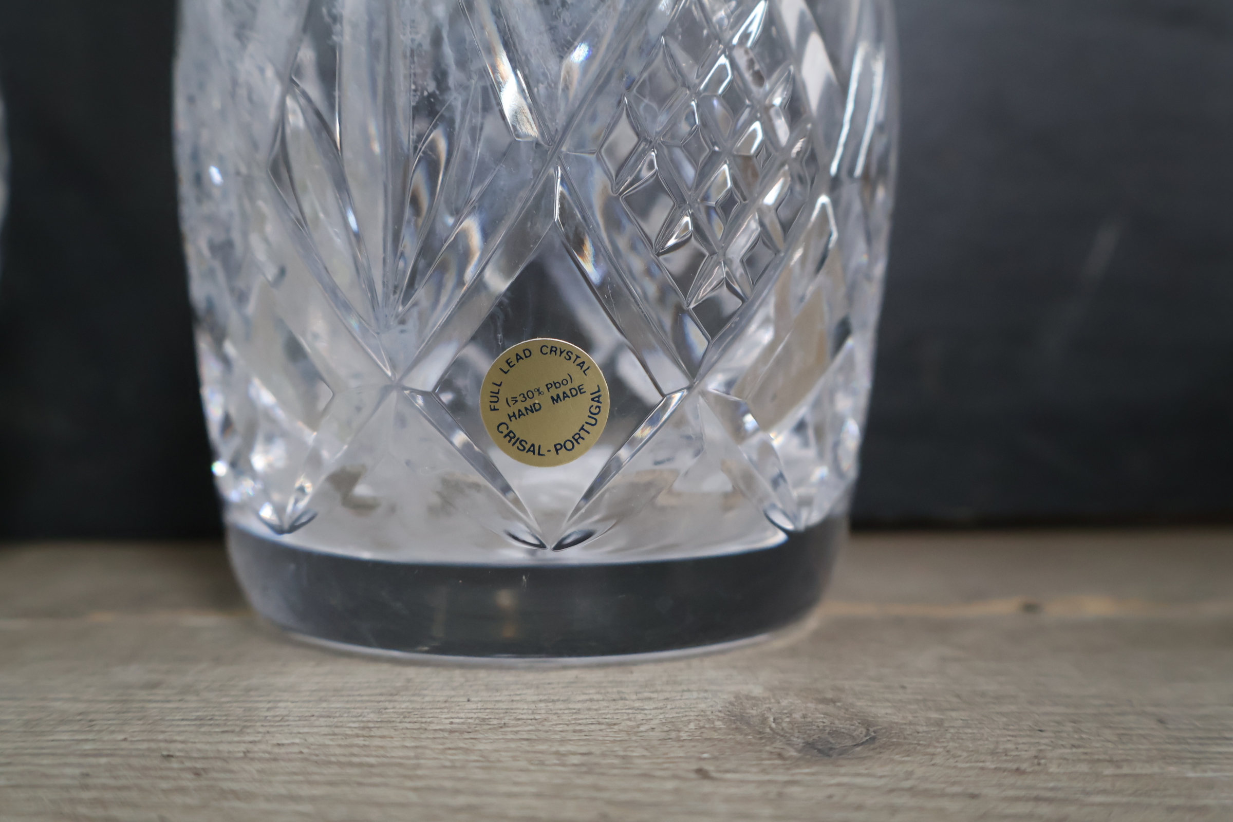 Set van 3 geslepen kristallen karaffen – foto 7 – kavel bij GSD Auctions, Zoeterwoude