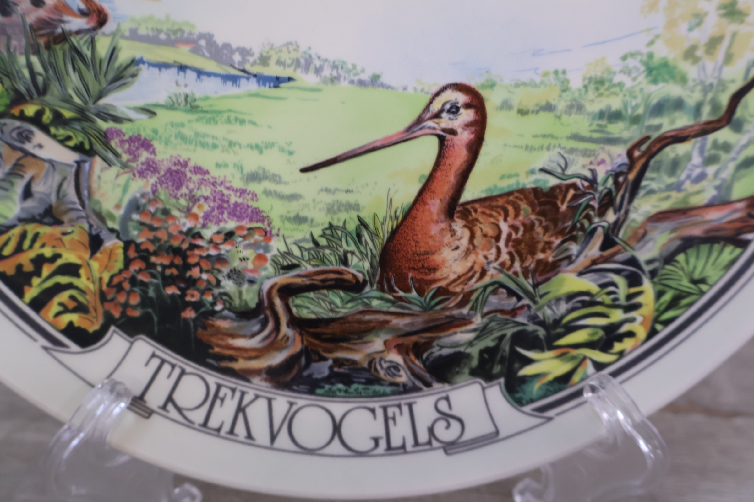 Set decoratief porseleinen servies met vogels – foto 10 – kavel bij GSD Auctions, Zoeterwoude