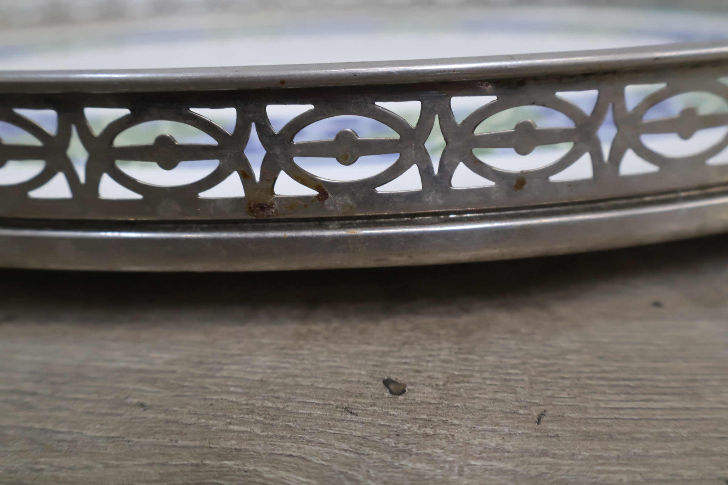 Art Deco Serveerschaal - Porselein – foto 7 – kavel bij GSD Auctions, Zoeterwoude