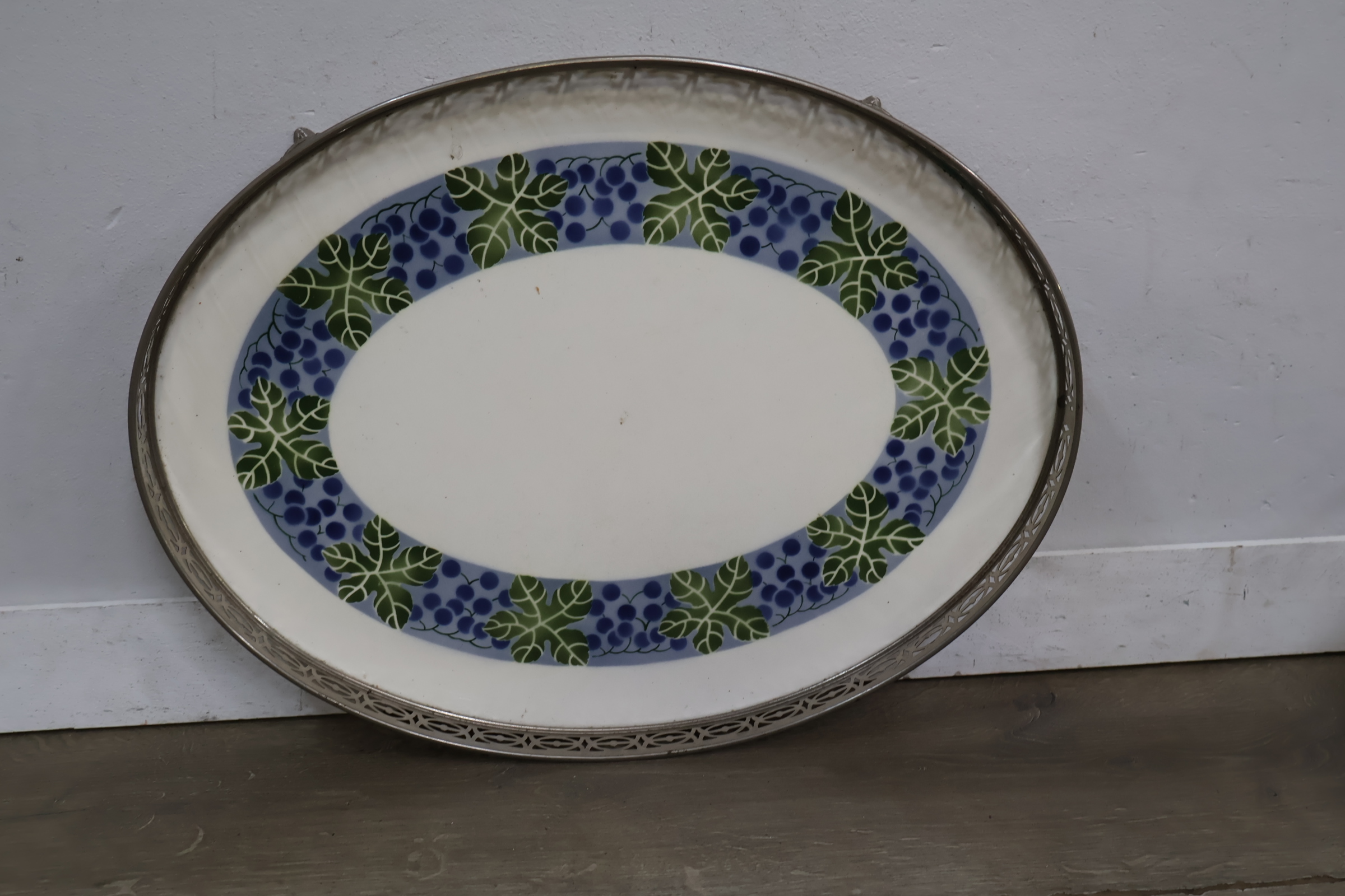 Art Deco Serveerschaal - Porselein – foto 8 – kavel bij GSD Auctions, Zoeterwoude