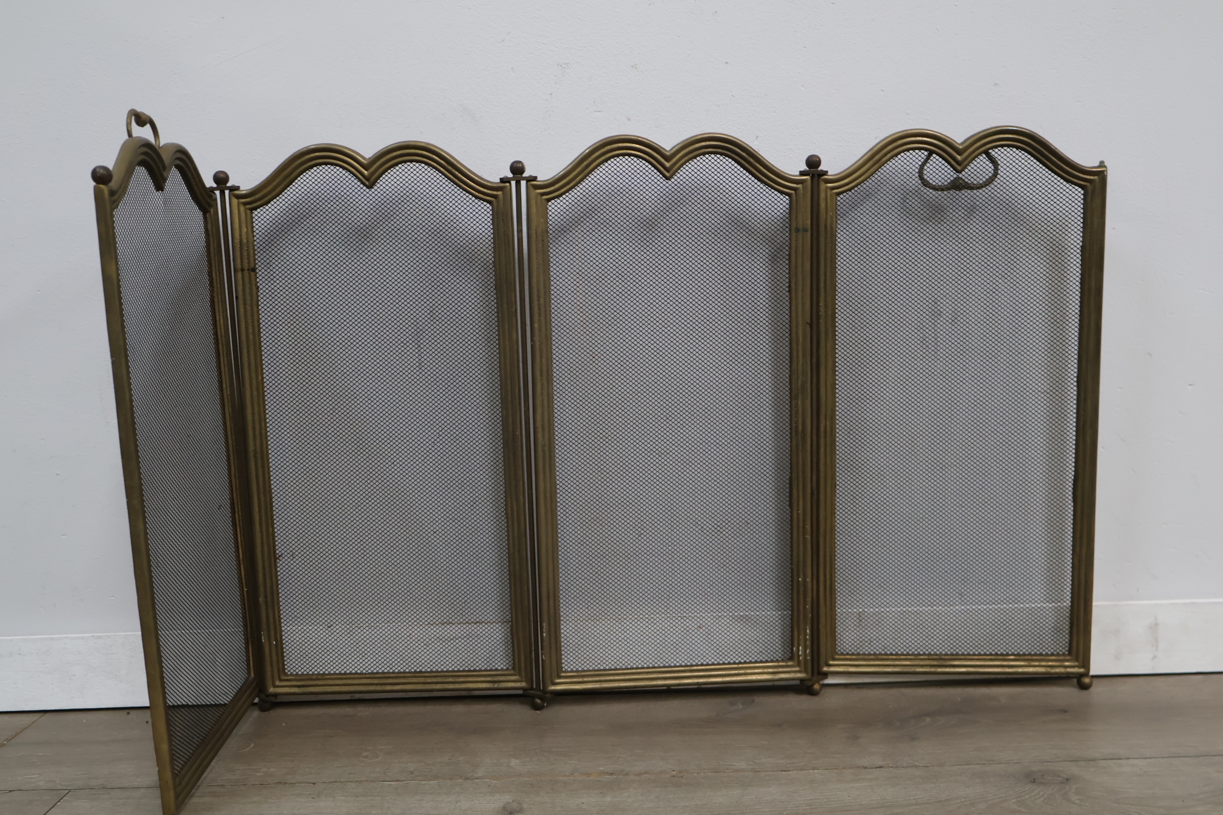 Messing Haardscherm – foto 7 – kavel bij GSD Auctions, Zoeterwoude