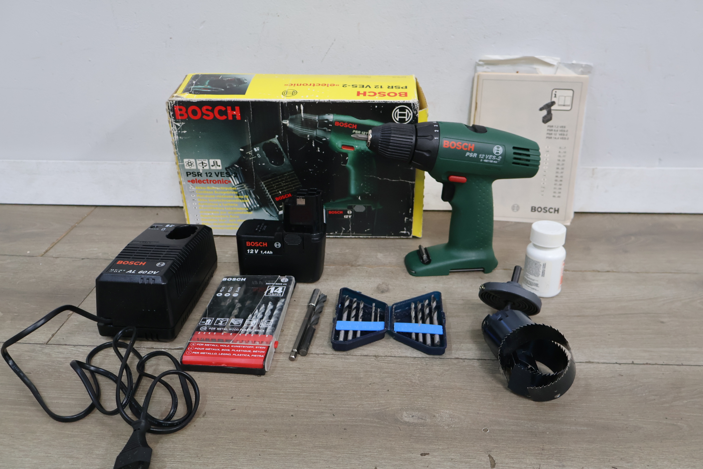 Bosch PSR 12 VES-2 Accuboormachine set – foto 3 – kavel bij GSD Auctions, Zoeterwoude
