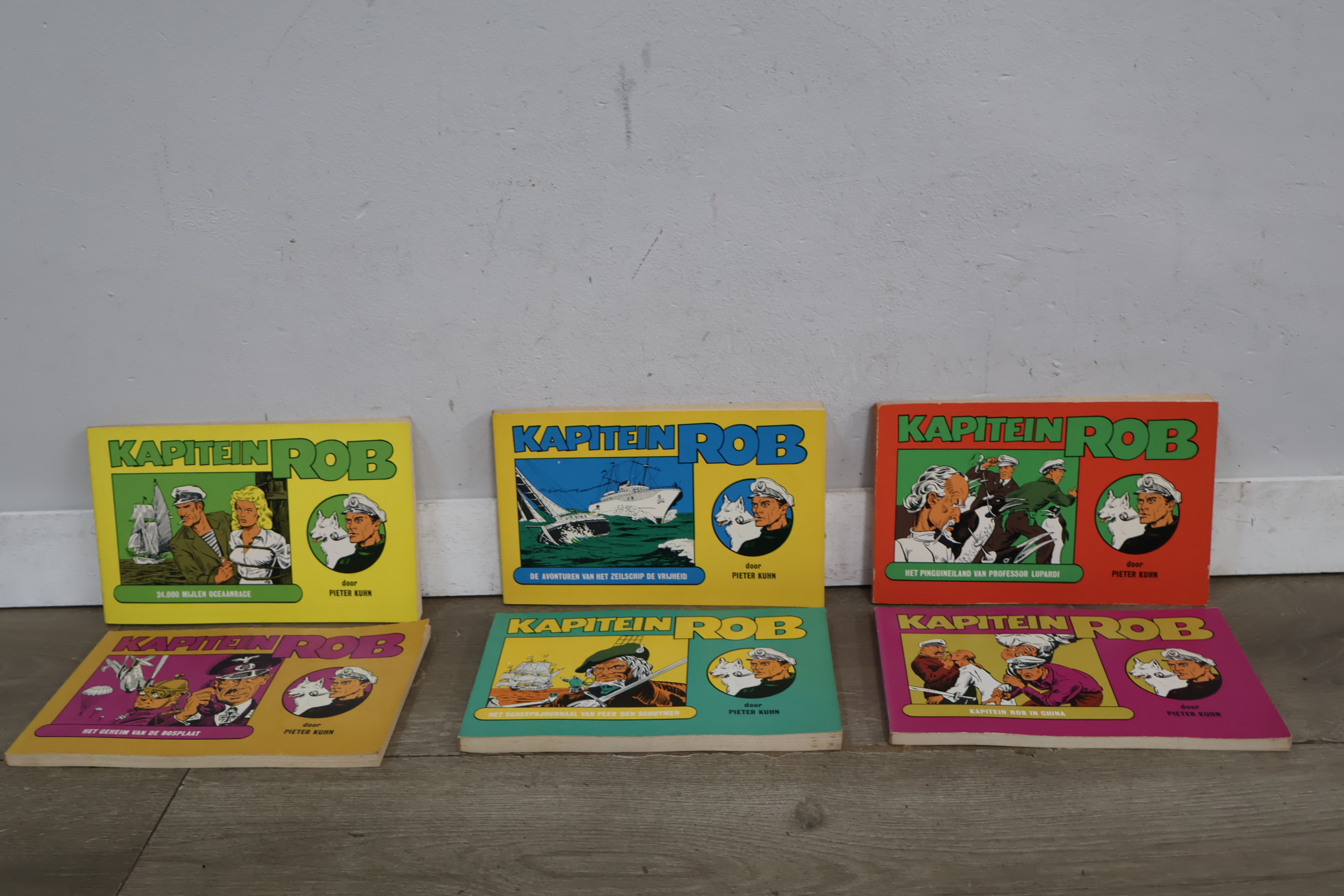 Kapitein Rob stripboeken set door Pieter Kuhn – foto 3 – kavel bij GSD Auctions, Zoeterwoude