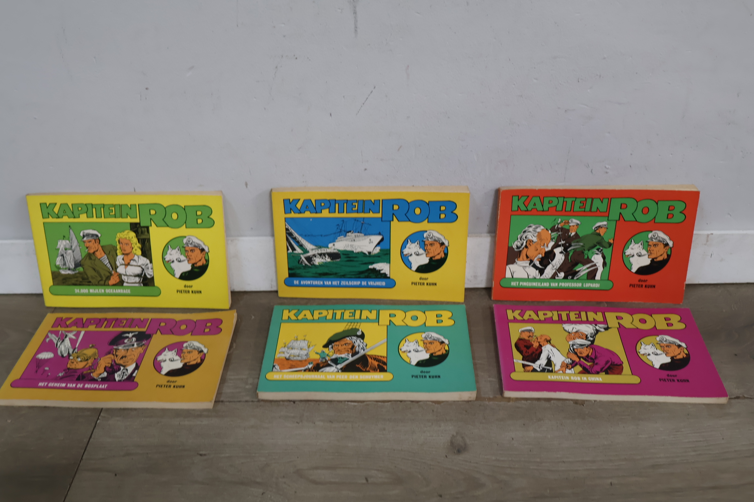 Kapitein Rob stripboeken set door Pieter Kuhn – foto 4 – kavel bij GSD Auctions, Zoeterwoude