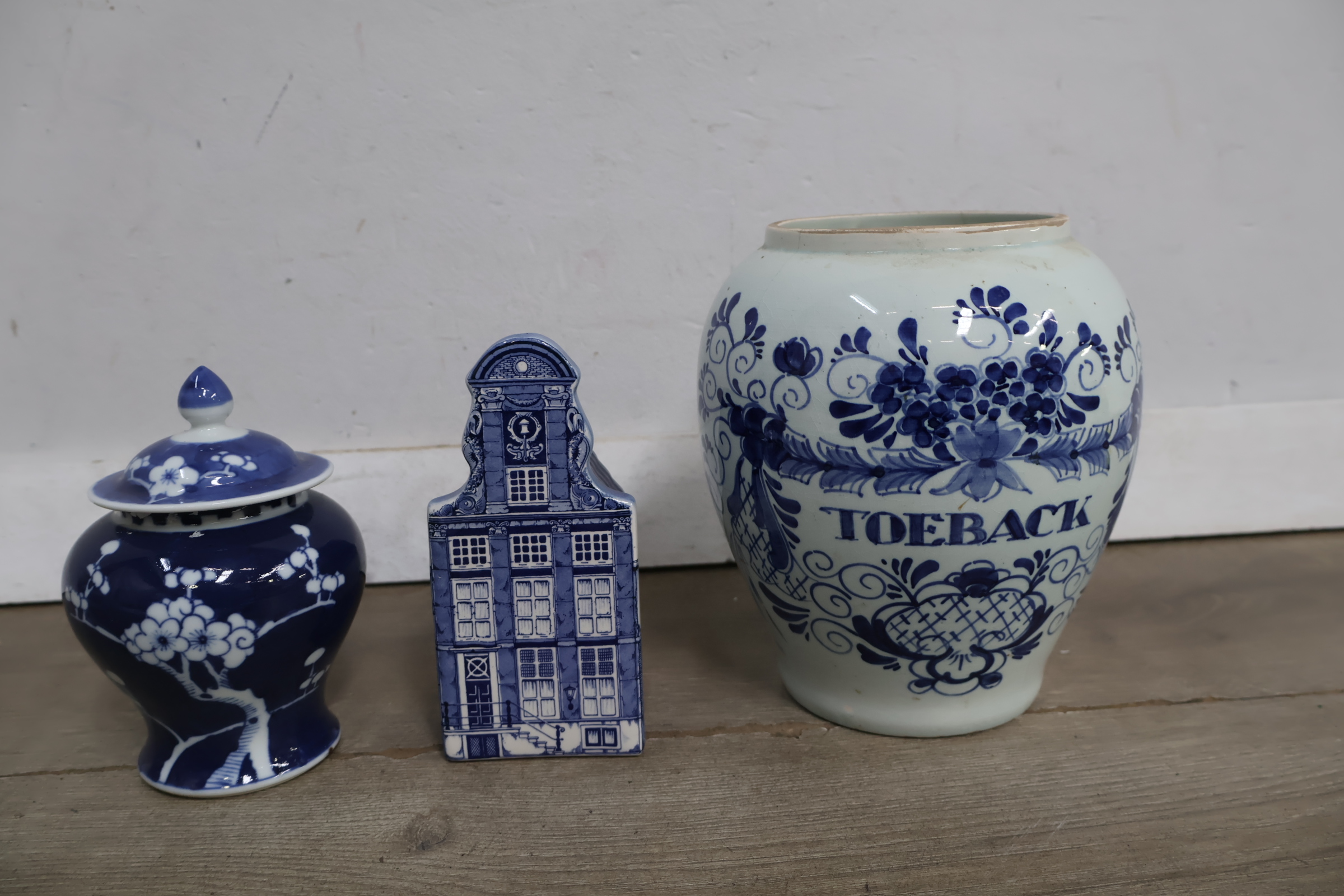 Set divers blauw-wit servies - met oa Delfts – foto 9 – kavel bij GSD Auctions, Zoeterwoude