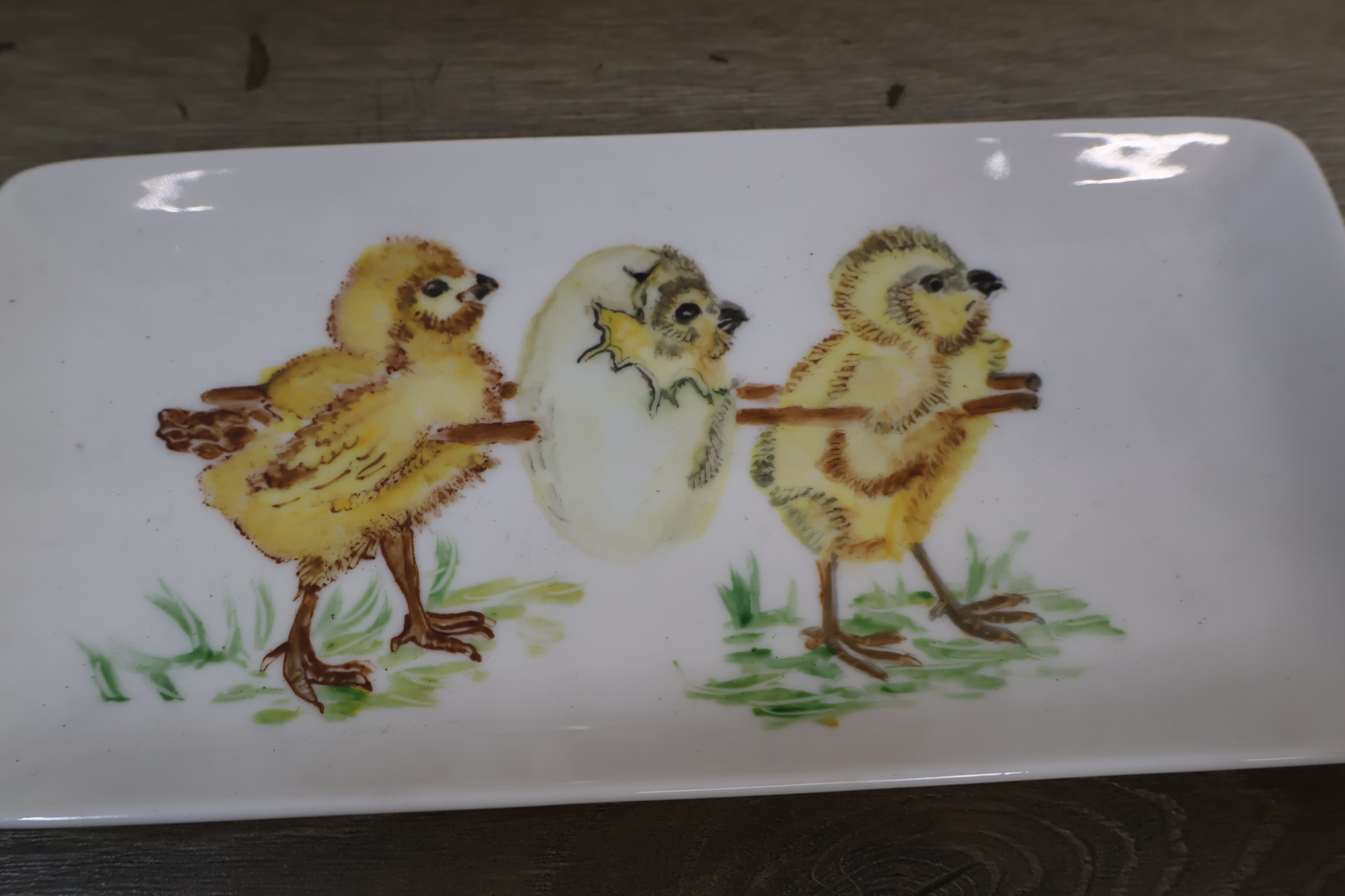 Set servies en decoratieve kippenfiguren – foto 5 – kavel bij GSD Auctions, Zoeterwoude
