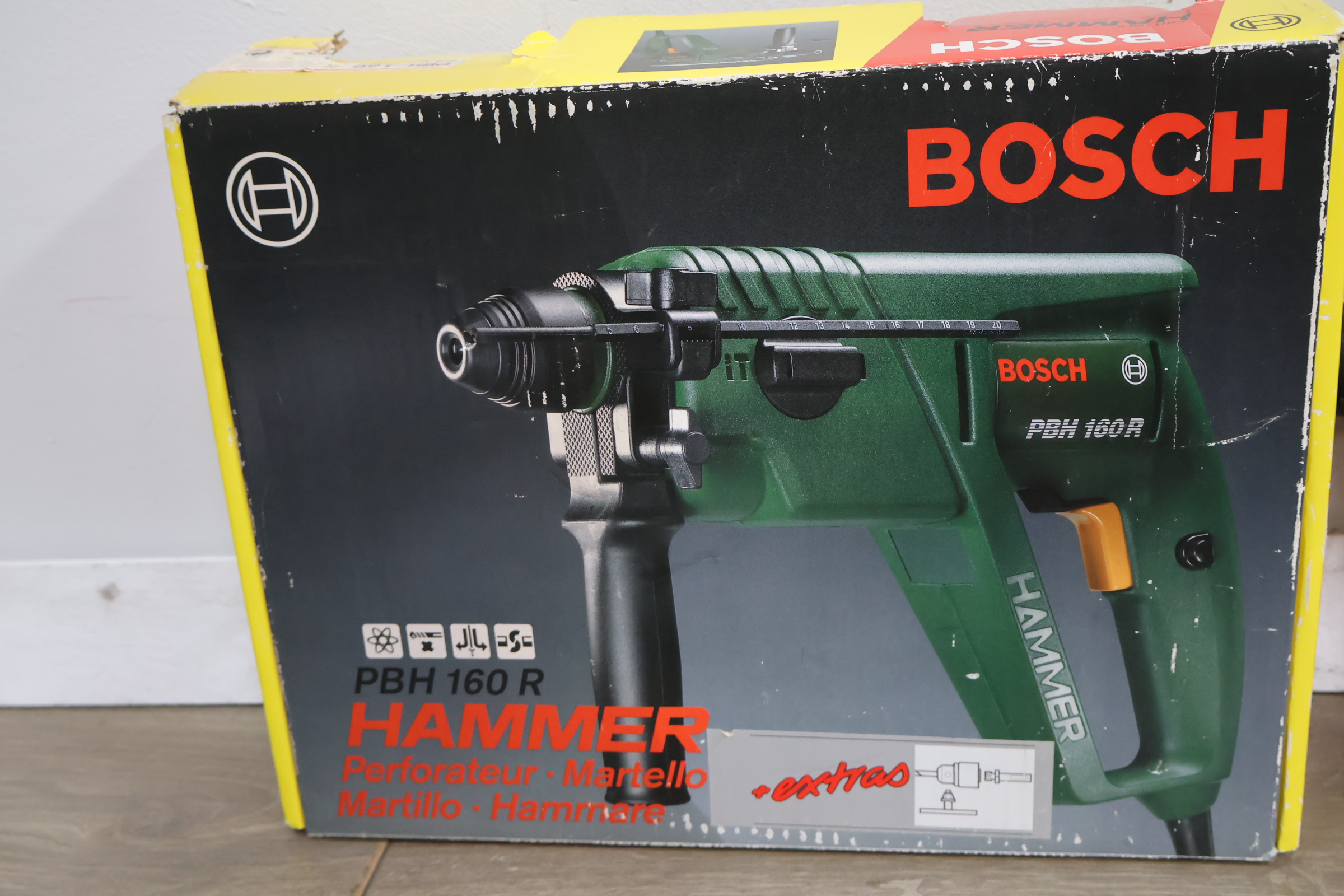Bosch boorhamer PBH 160 R met accessoires – foto 6 – kavel bij GSD Auctions, Zoeterwoude