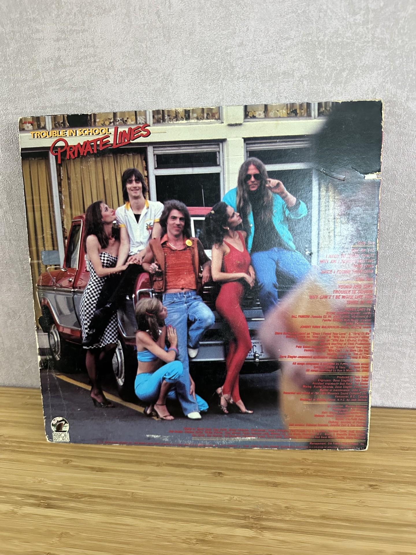 Trouble in school private lines lp vinyl Ongetest! – foto 2 – kavel bij GSD Auctions, Zoeterwoude