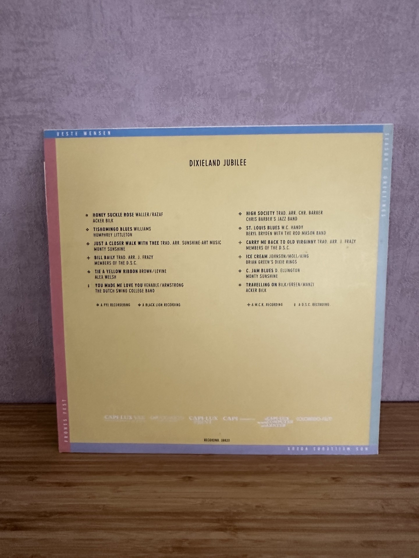 Dixieland jubilee vinyl niet getest! – foto 2 – kavel bij GSD Auctions, Zoeterwoude