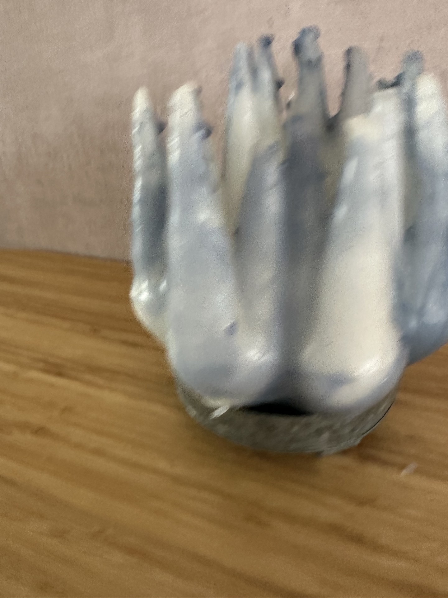 Kaars / kaarsenkandelaar van wax (handgemaakt) – foto 3 – kavel bij GSD Auctions, Zoeterwoude