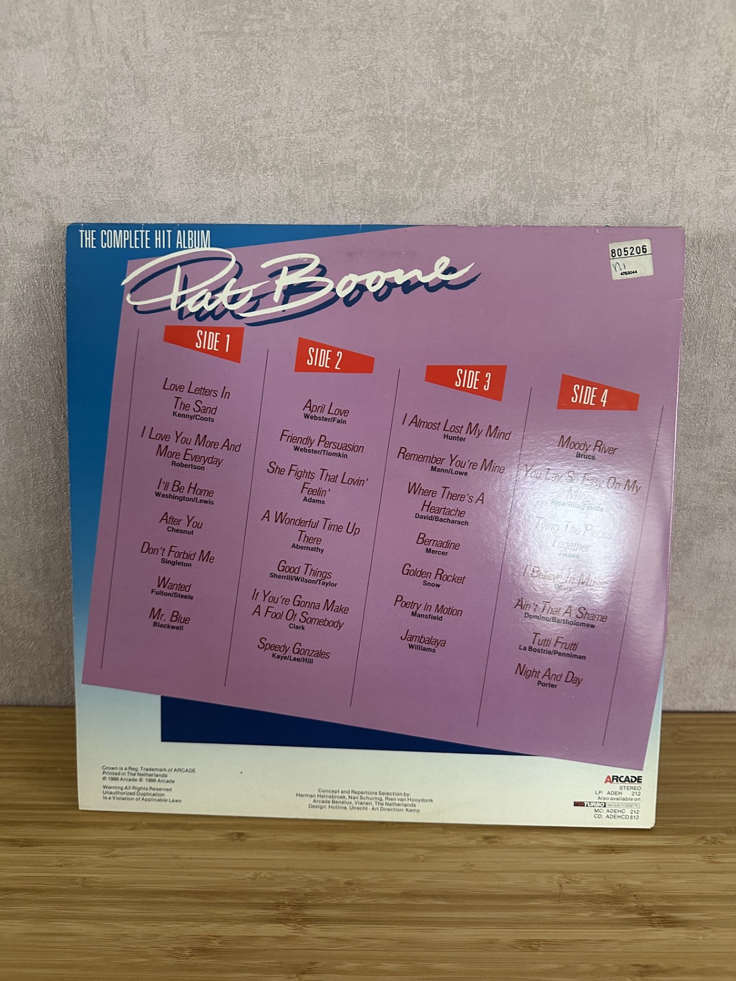 Dubbel lp pat boone the complete hit album – foto 2 – kavel bij GSD Auctions, Zoeterwoude