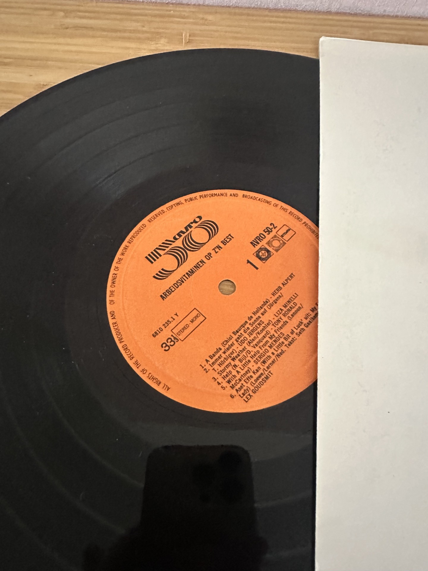 Onbekende lp zie foto Ongetest – foto 2 – kavel bij GSD Auctions, Zoeterwoude