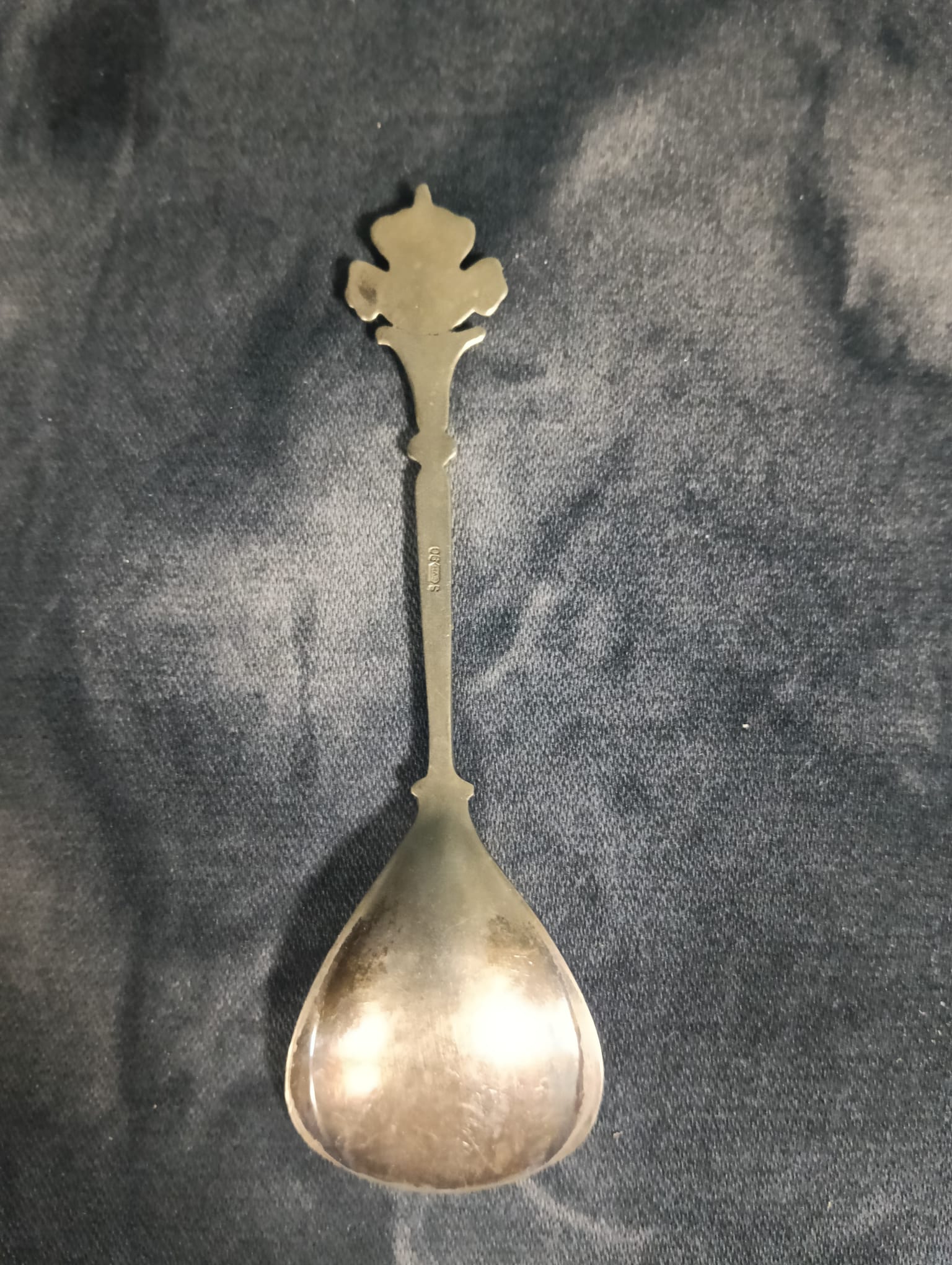 Grote antieke lepel met kroon motief 1 stk – foto 2 – kavel bij GSD Auctions, Zoeterwoude