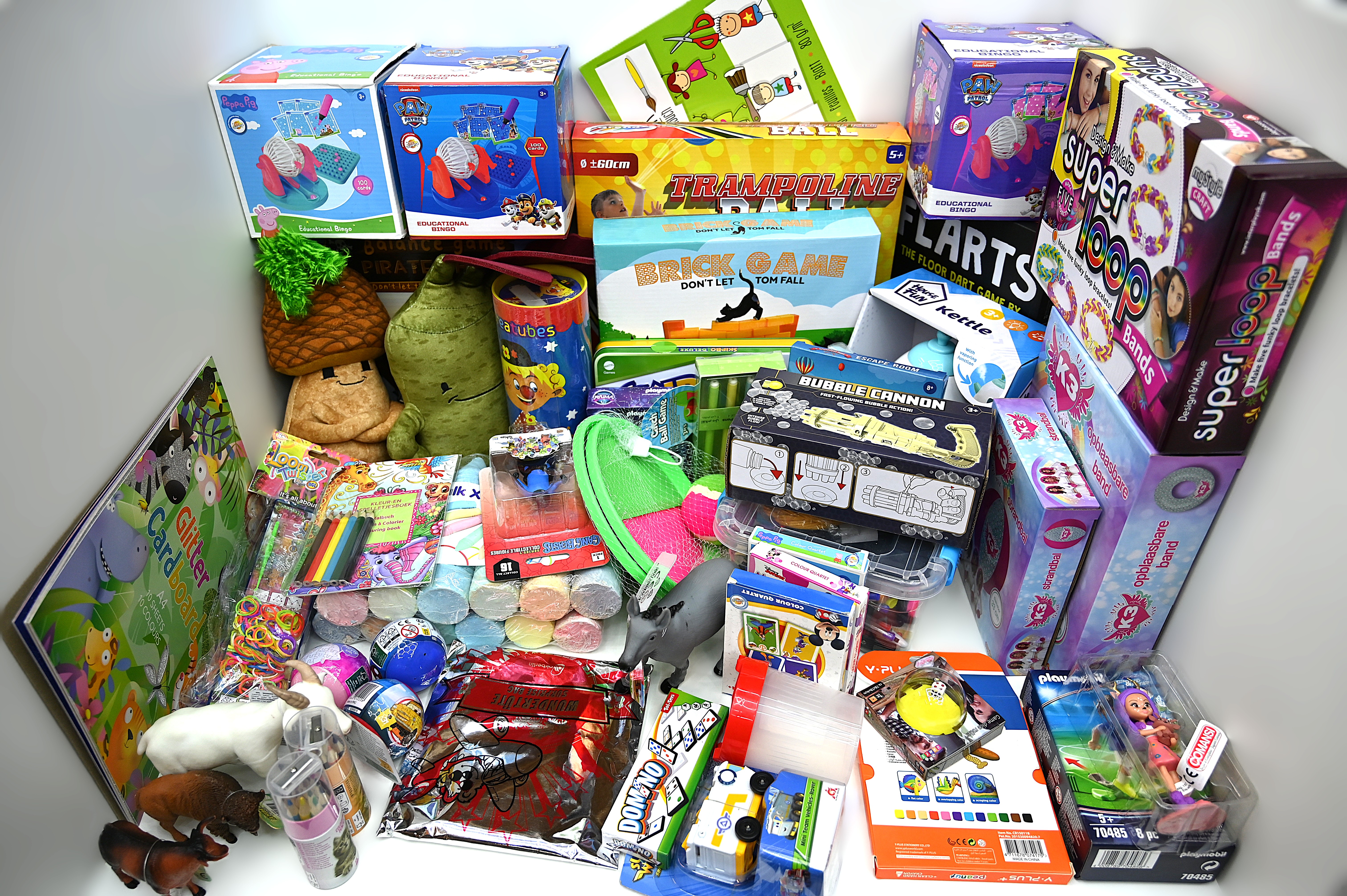 4x Mystery Speelgoed Box XL met 50 items (200 stuks) – kavel bij GSD Auctions, Zoeterwoude