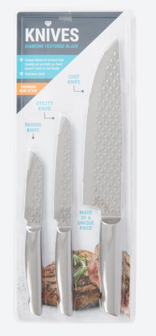 20x KNIVES Diamond 3-delig chef Messenset – kavel bij GSD Auctions, Zoeterwoude