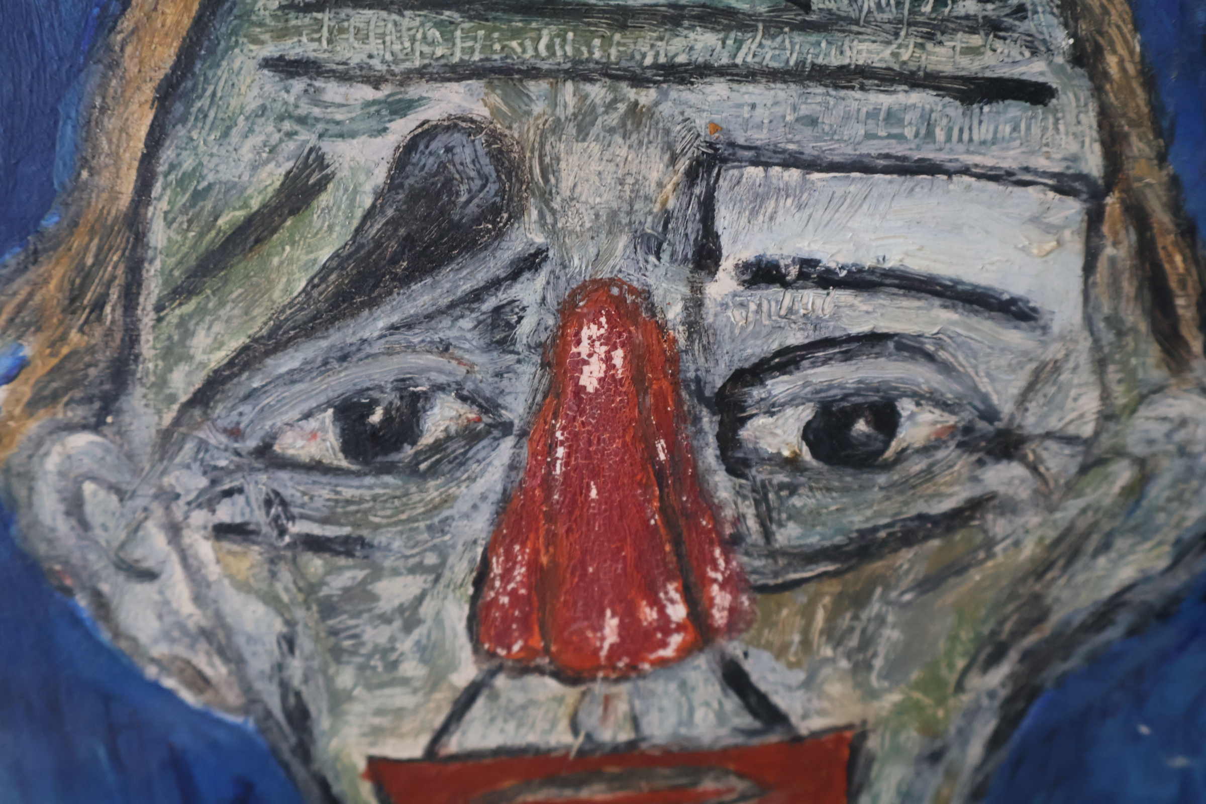 Abstract portretschilderij man'' – foto 8 – kavel bij GSD Auctions, Zoeterwoude