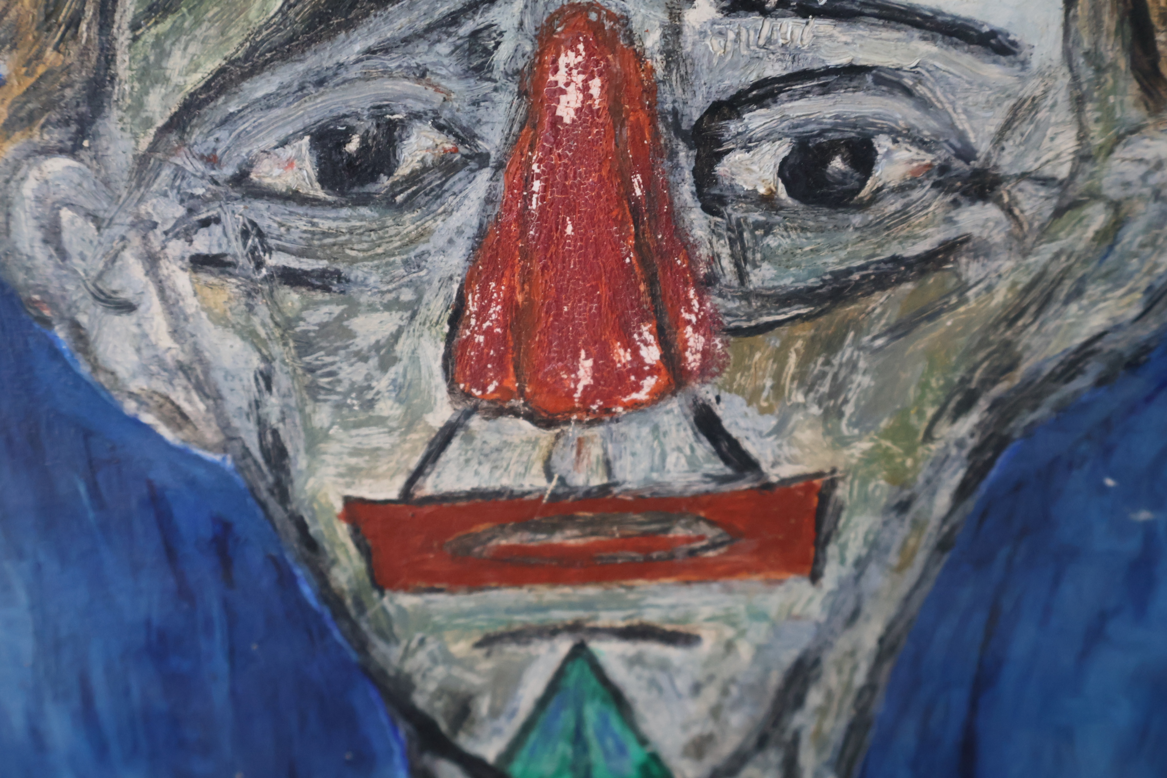 Abstract portretschilderij man'' – foto 9 – kavel bij GSD Auctions, Zoeterwoude
