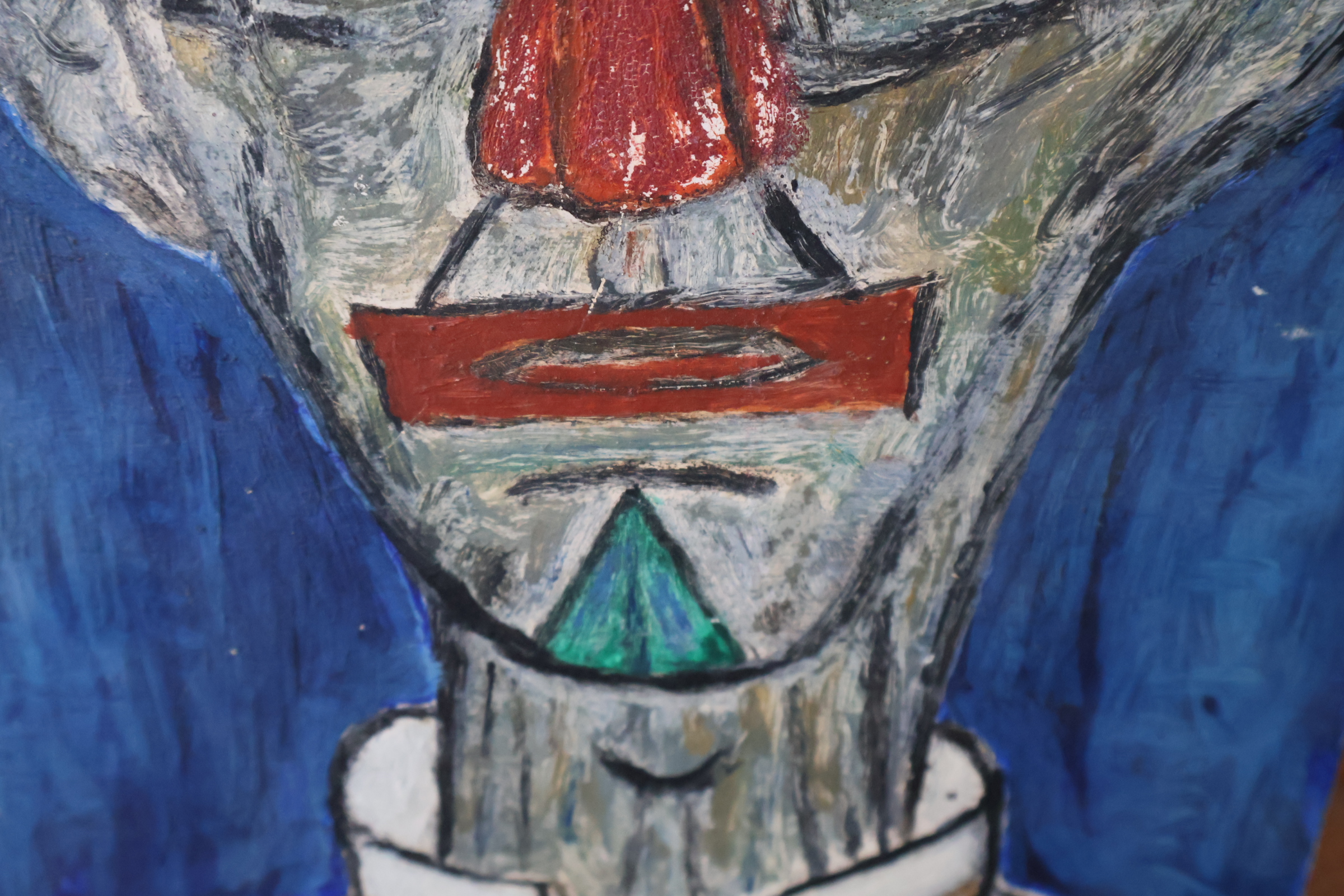 Abstract portretschilderij man'' – foto 10 – kavel bij GSD Auctions, Zoeterwoude