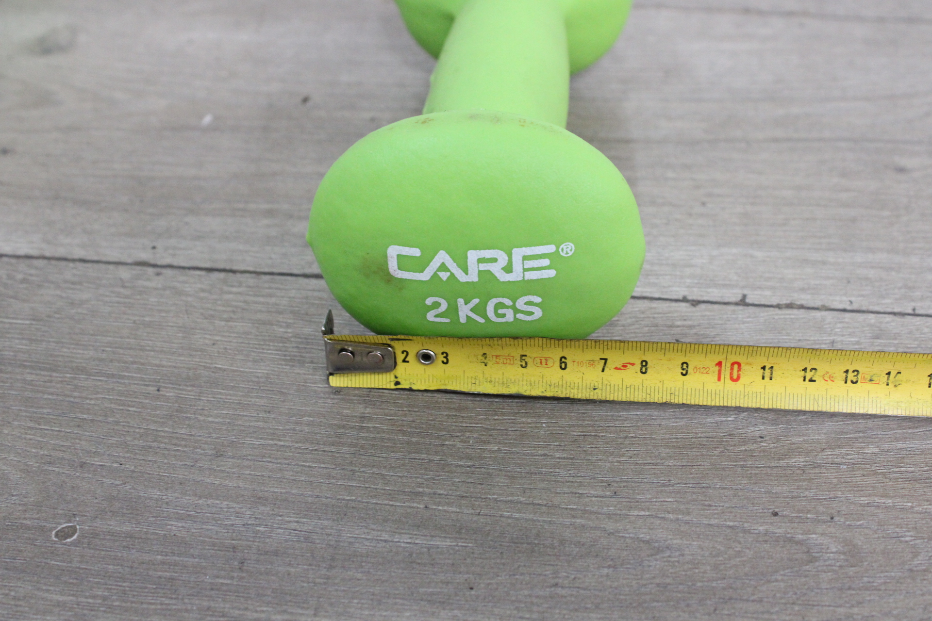 Set groene CARE 2 KGS dumbbells'' – foto 7 – kavel bij GSD Auctions, Zoeterwoude
