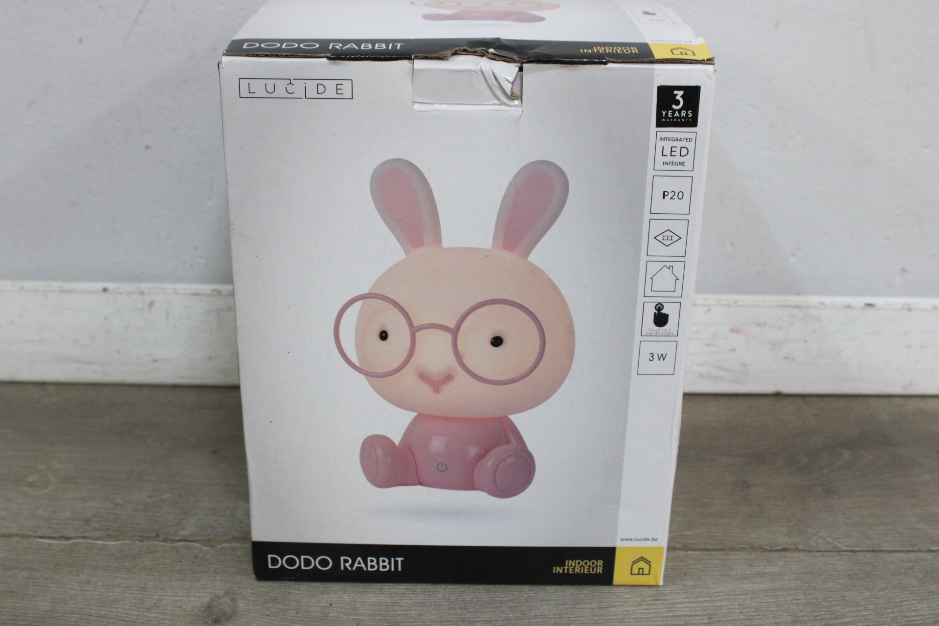 Lucide Dodo Rabbit LED lamp'' – foto 7 – kavel bij GSD Auctions, Zoeterwoude