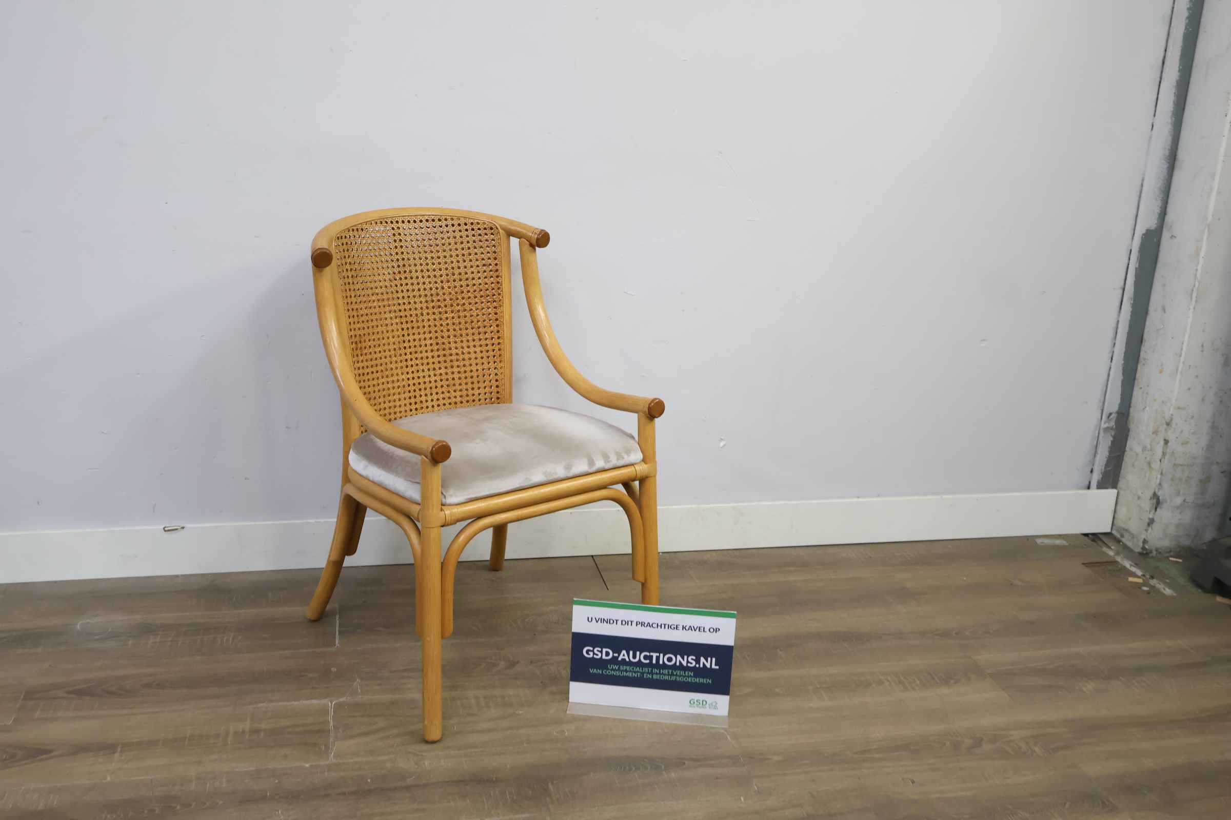 Rotan stoel'' – foto 2 – kavel bij GSD Auctions, Zoeterwoude