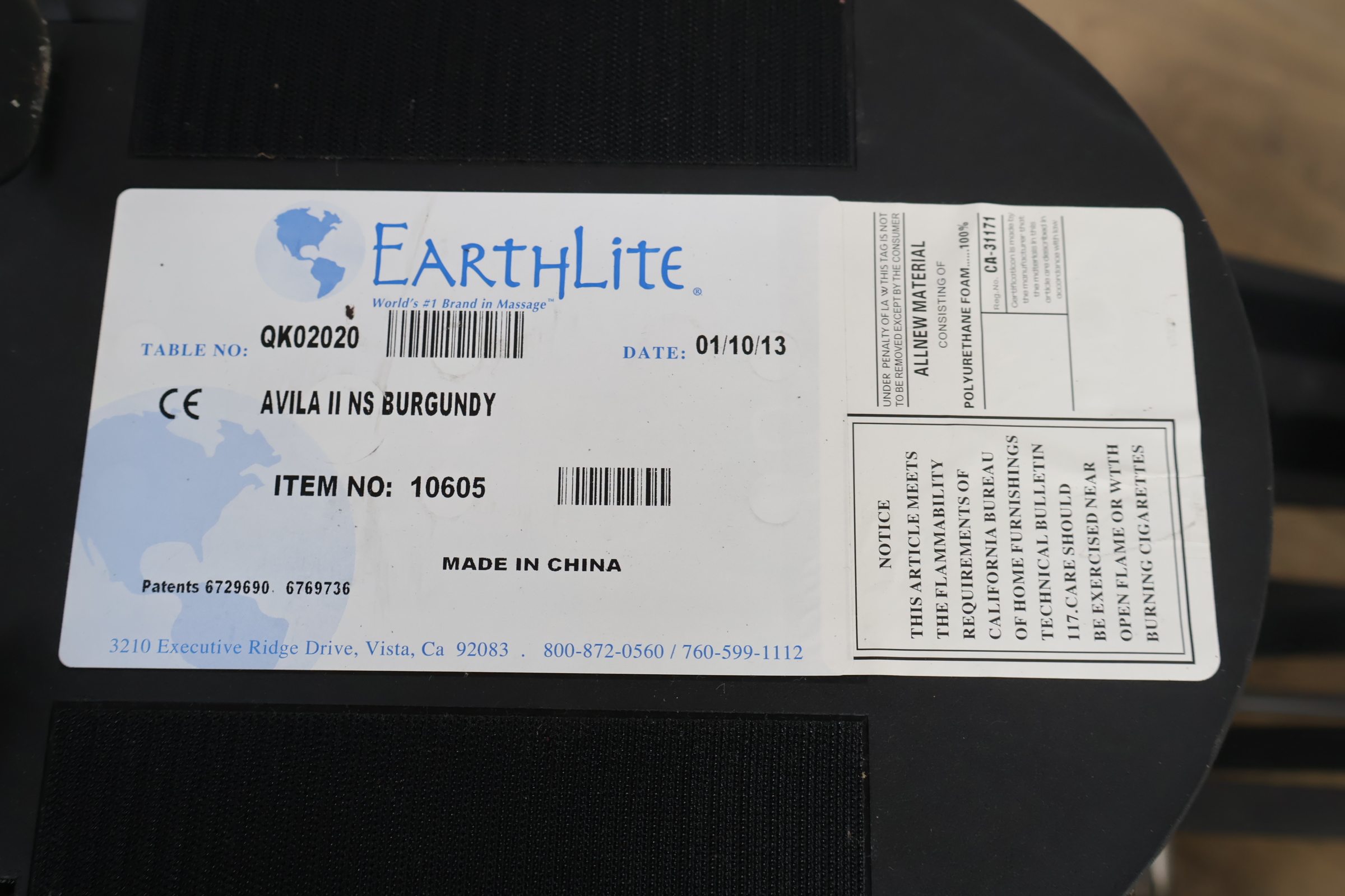 Earthlite Massagestoel'' – foto 7 – kavel bij GSD Auctions, Zoeterwoude