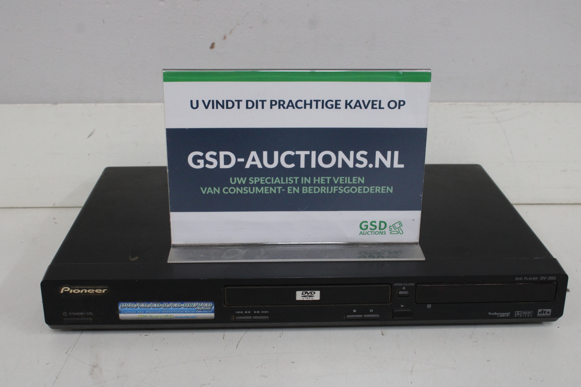 Pioneer DVD speler DV-350'' – kavel bij GSD Auctions, Zoeterwoude