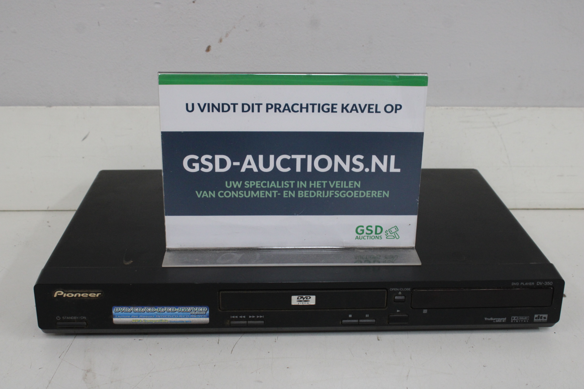 Pioneer DVD speler DV-350'' – foto 2 – kavel bij GSD Auctions, Zoeterwoude