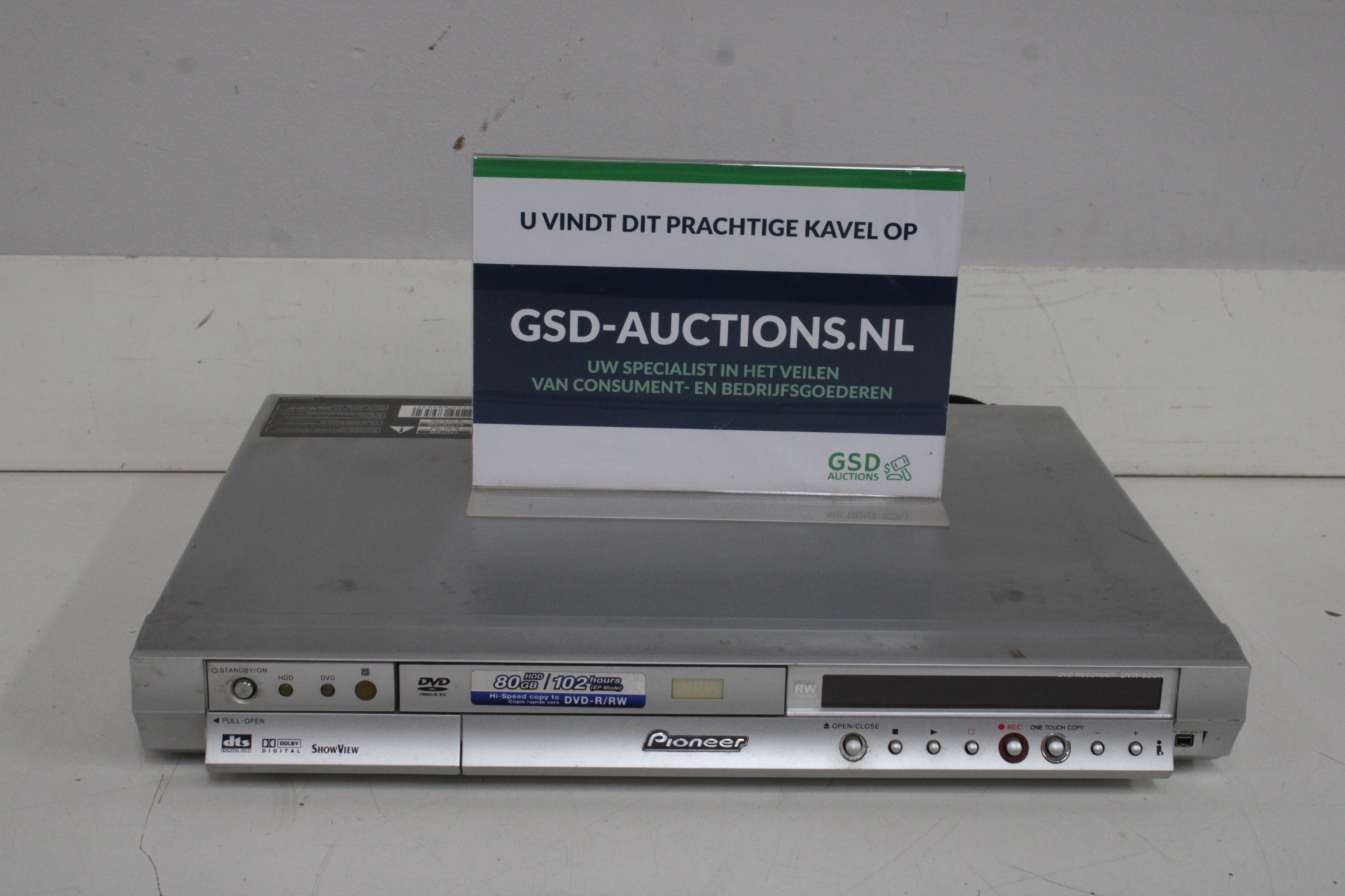 Pioneer DVD-recorder DVL-500V met harde schijf'' – foto 2 – kavel bij GSD Auctions, Zoeterwoude