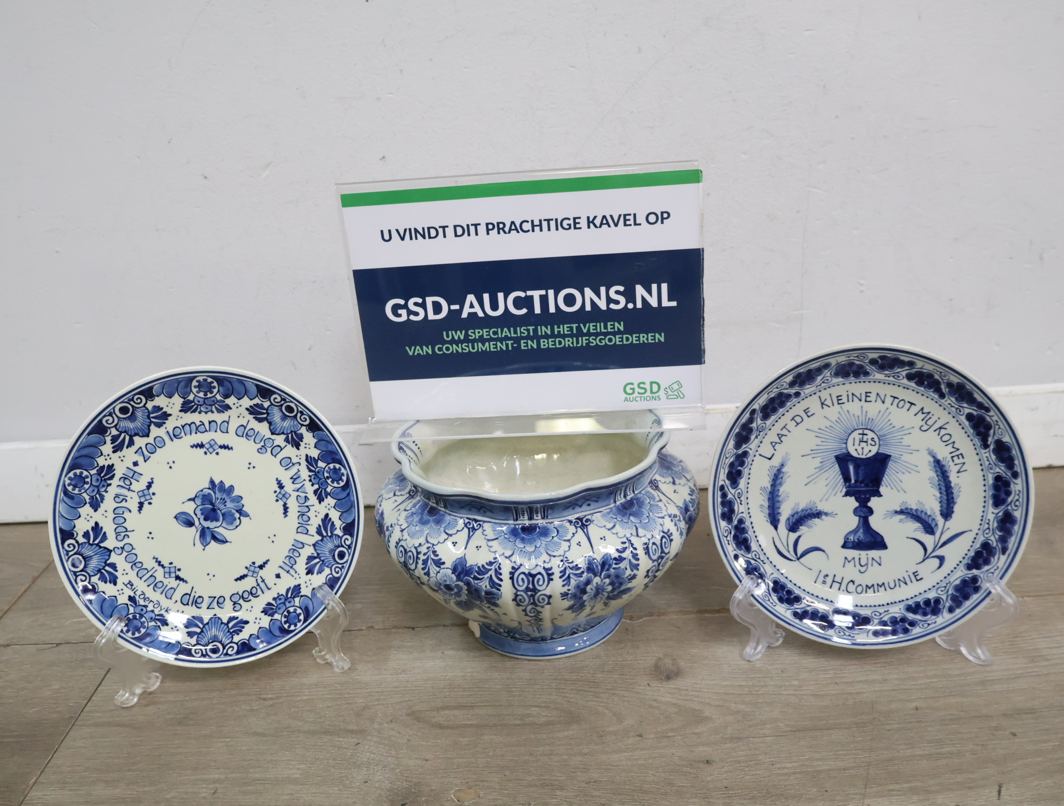 Porceleyne Fles - Delftsblauw - Bevrijdingsdag – kavel bij GSD Auctions, Zoeterwoude