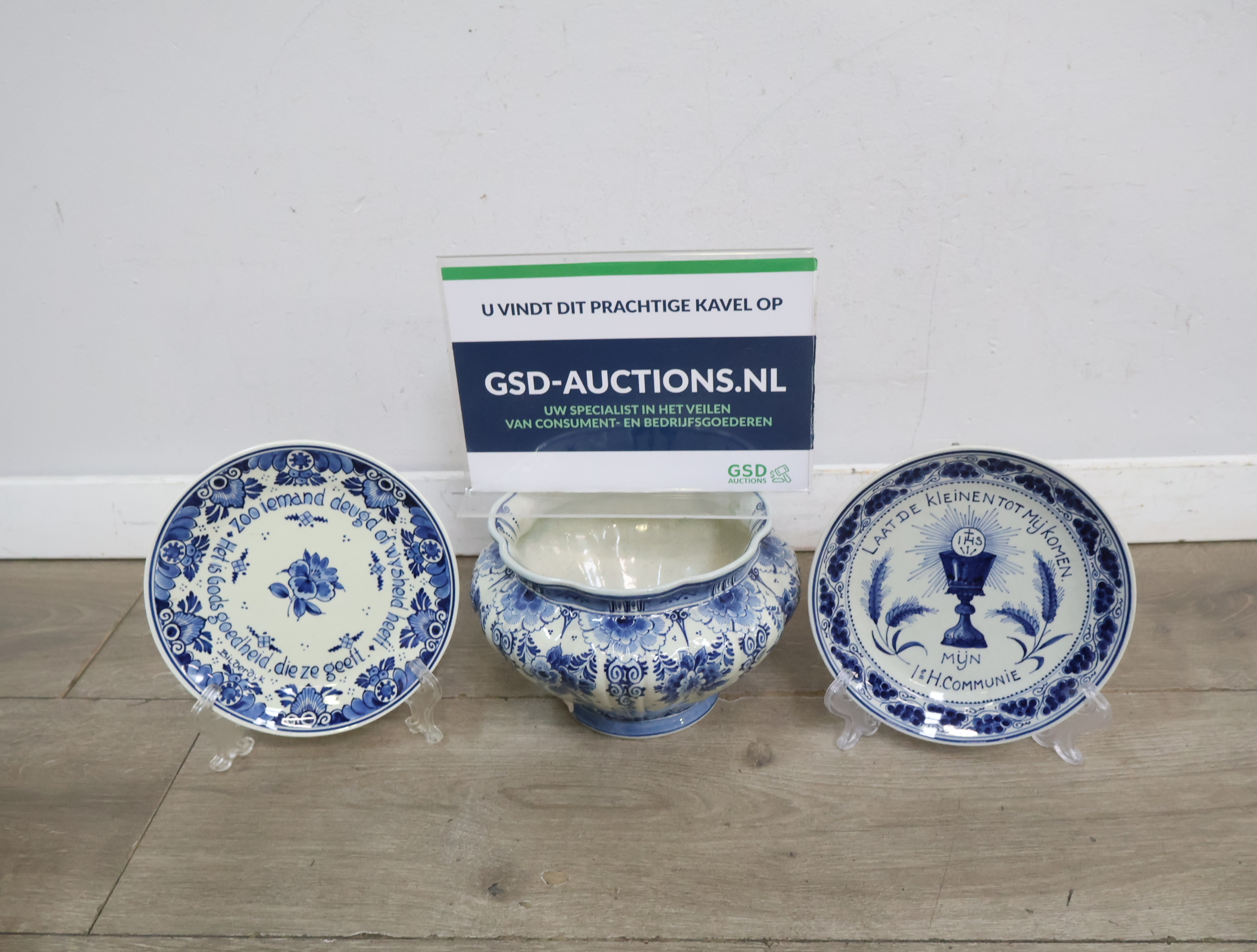 Porceleyne Fles - Delftsblauw - Bevrijdingsdag – foto 2 – kavel bij GSD Auctions, Zoeterwoude
